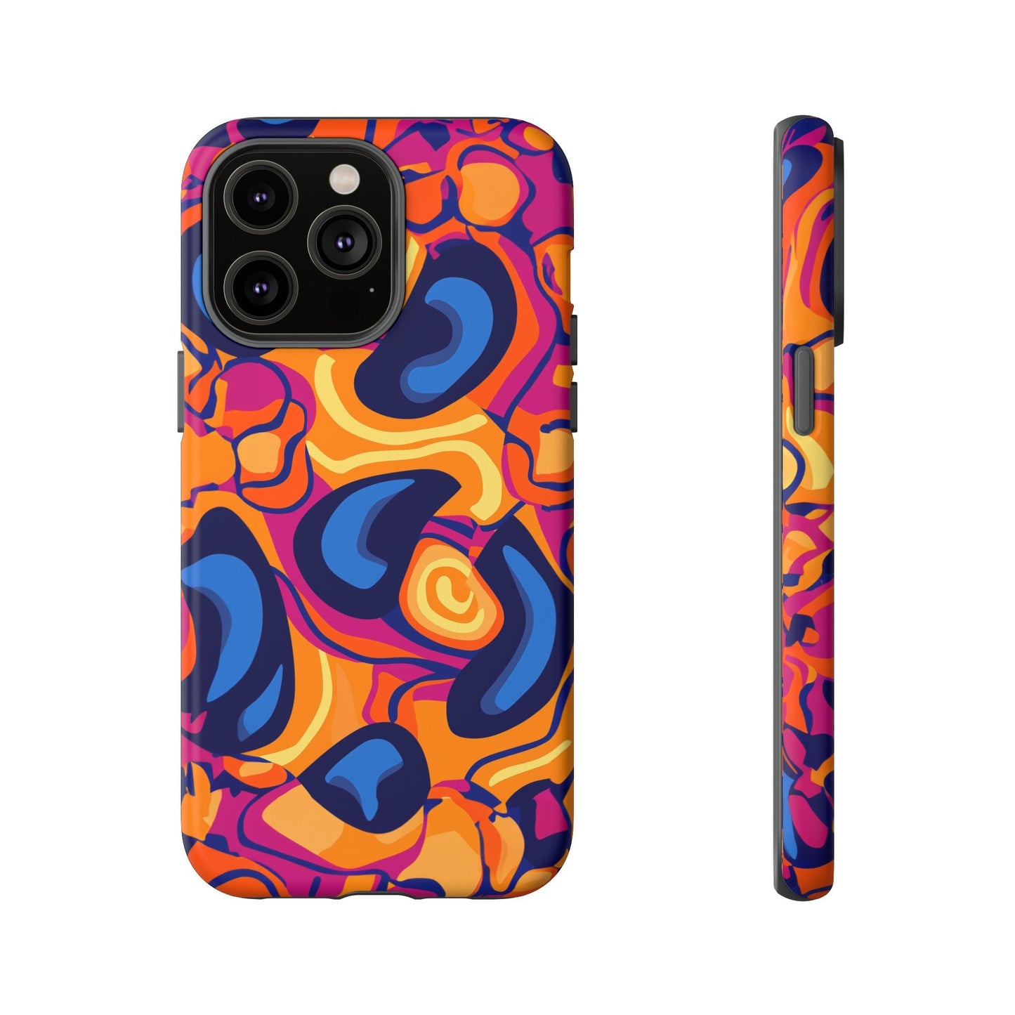iphone case Retro Groove Waves iPhone 14 Pro Max