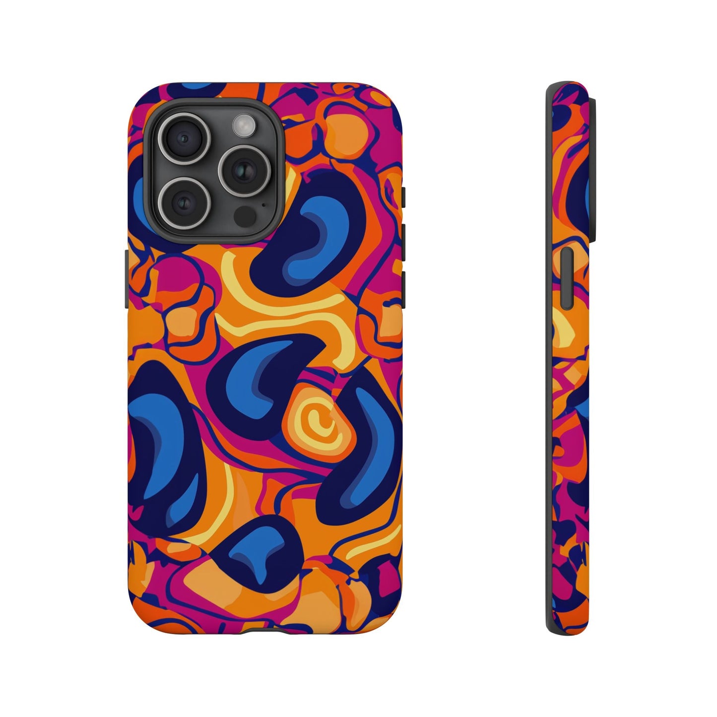 iphone case Retro Groove Waves iPhone 15 Pro Max