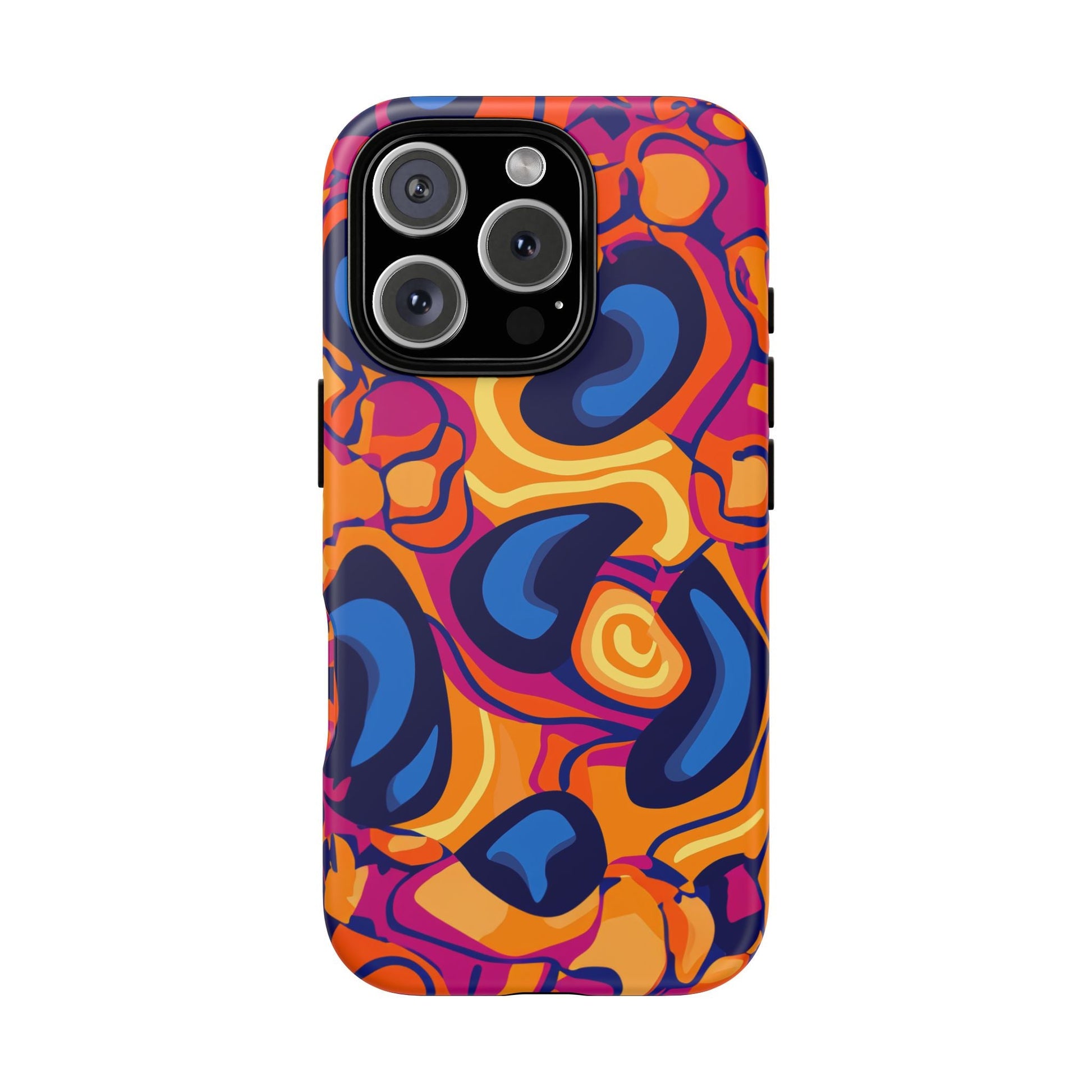 iphone case Retro Groove Waves iPhone 16 Pro