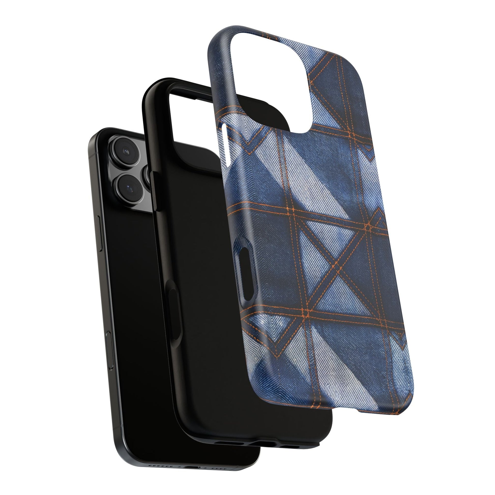 iphone case Rustic Stitch Denim