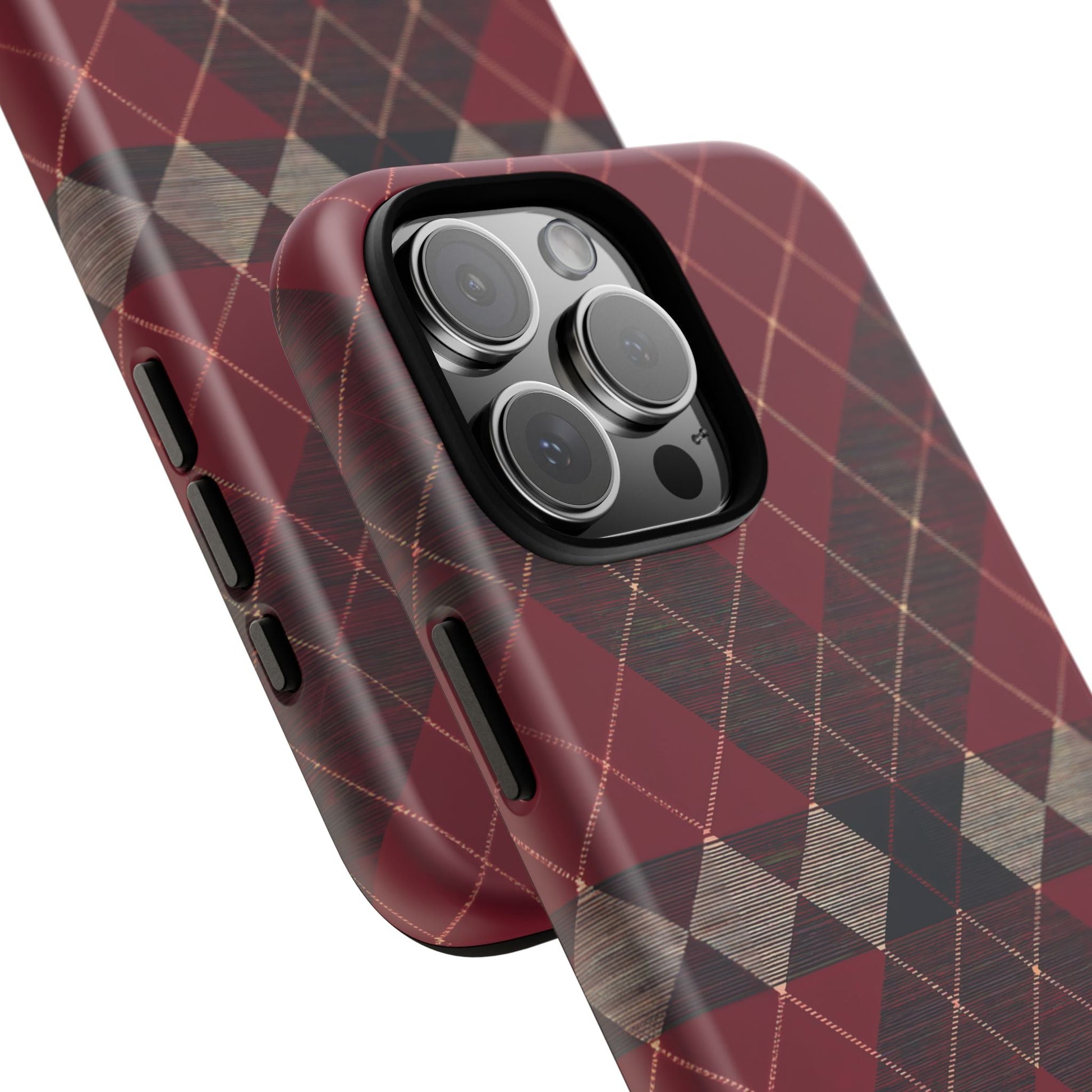 iphone case Rustic Tartan Elegance