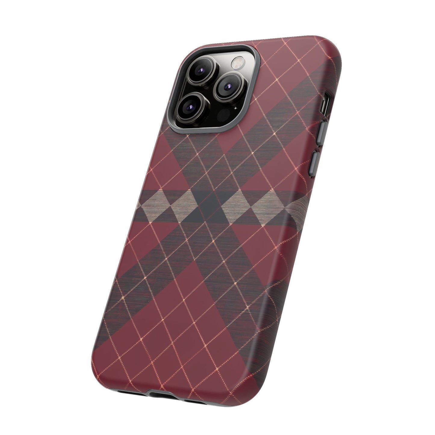 iphone case Rustic Tartan Elegance