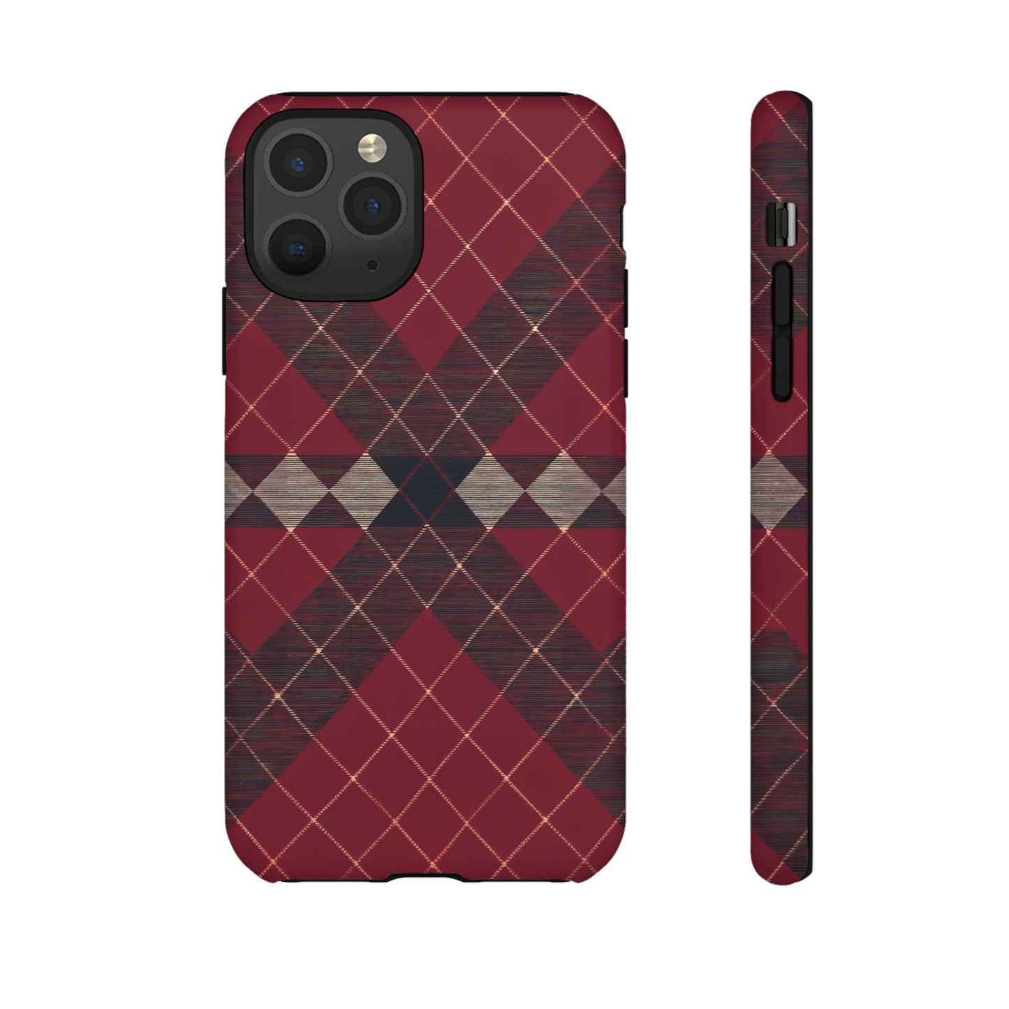 iphone case Rustic Tartan Elegance iPhone 11 Pro
