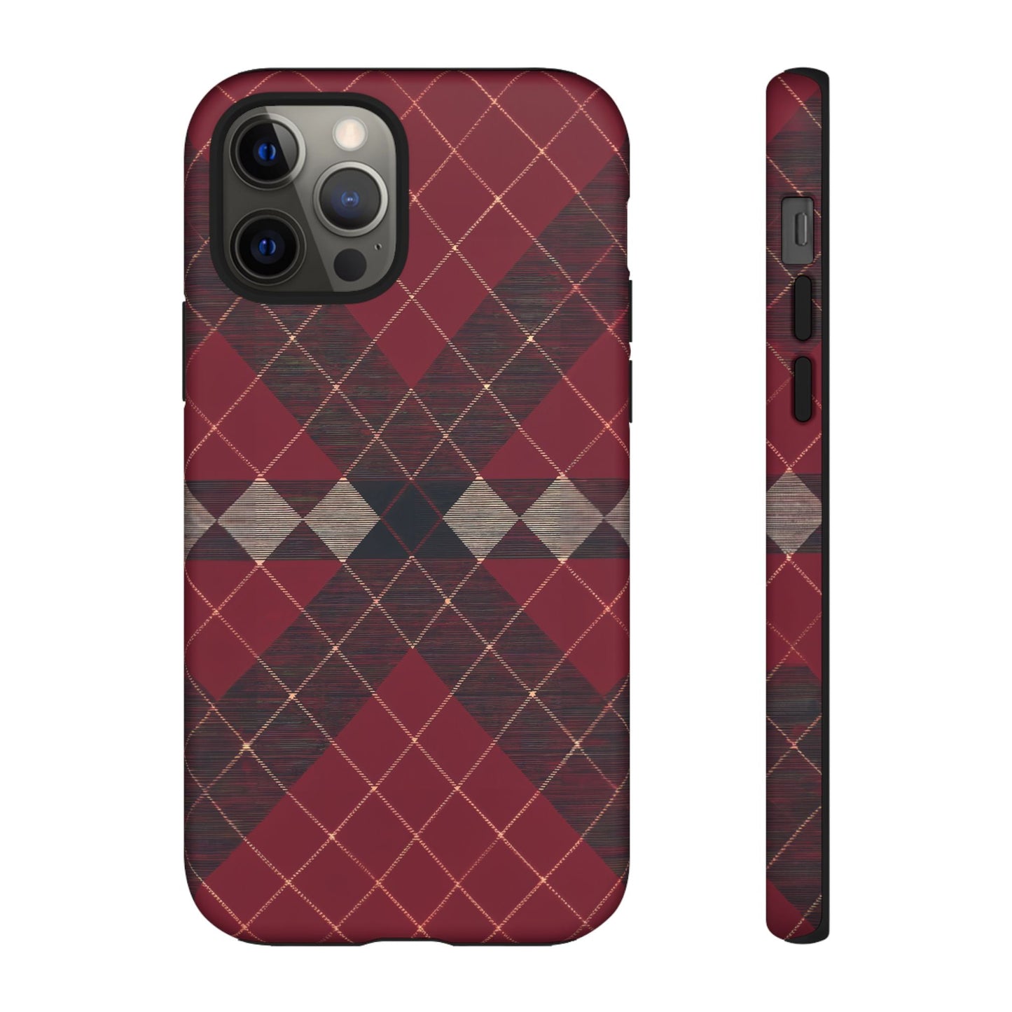 iphone case Rustic Tartan Elegance iPhone 12 Pro