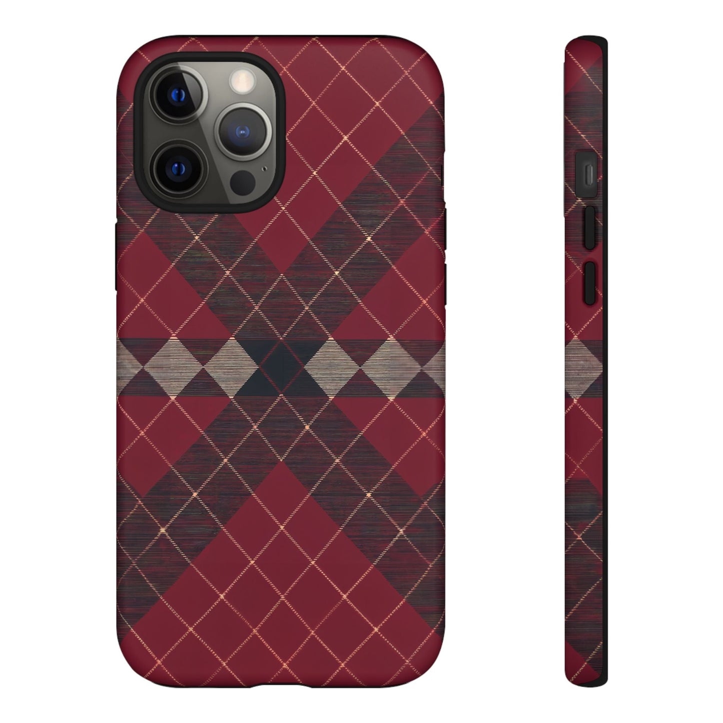 iphone case Rustic Tartan Elegance iPhone 12 Pro Max