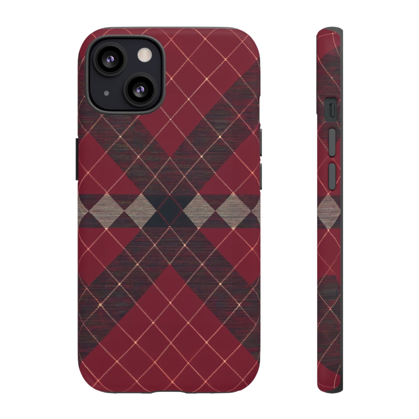 iphone case Rustic Tartan Elegance iPhone 13
