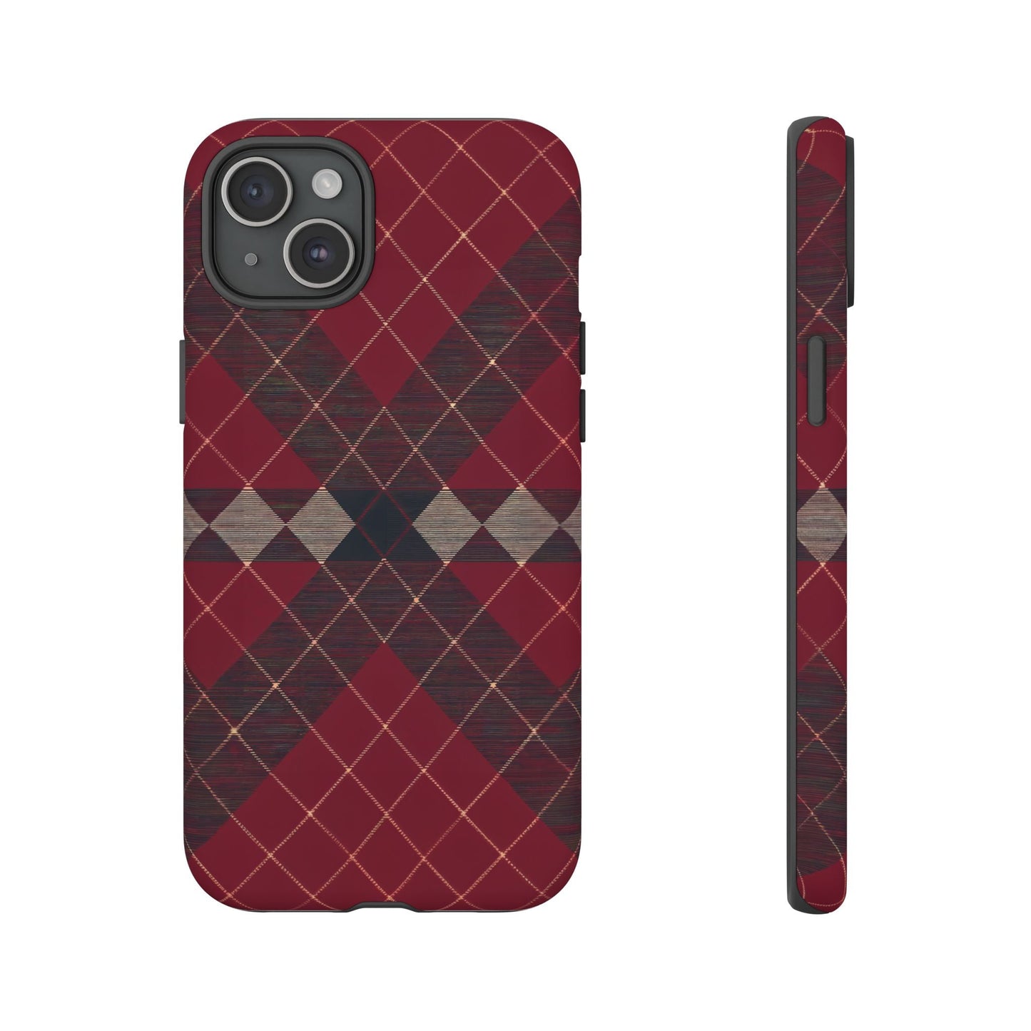 iphone case Rustic Tartan Elegance iPhone 15 Plus