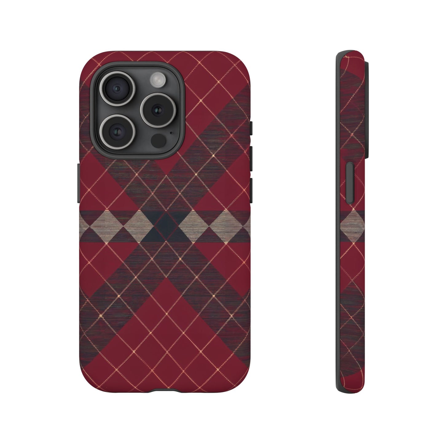 iphone case Rustic Tartan Elegance iPhone 15 Pro