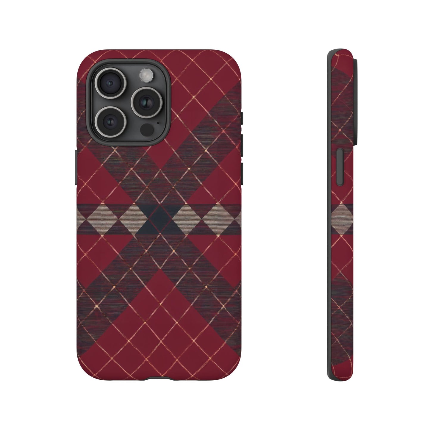 iphone case Rustic Tartan Elegance iPhone 15 Pro Max