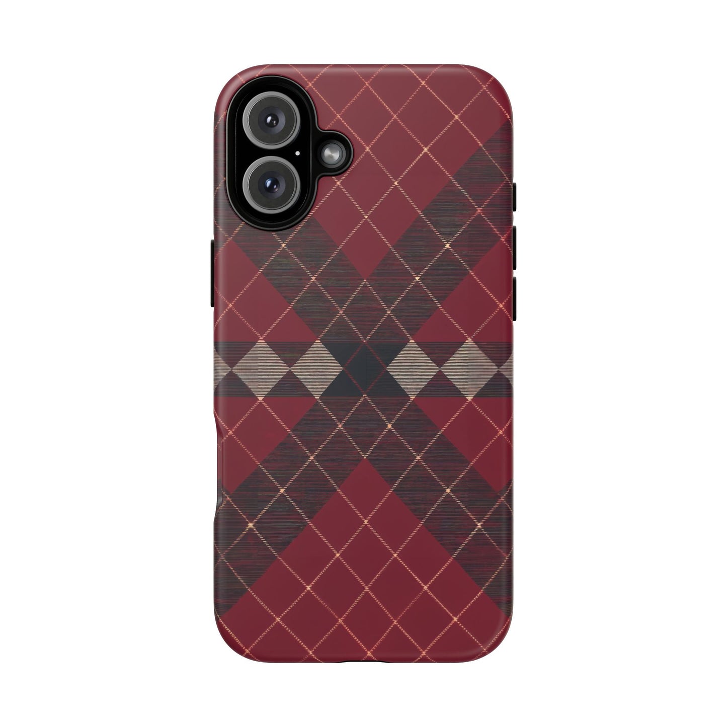 iphone case Rustic Tartan Elegance iPhone 16 Plus