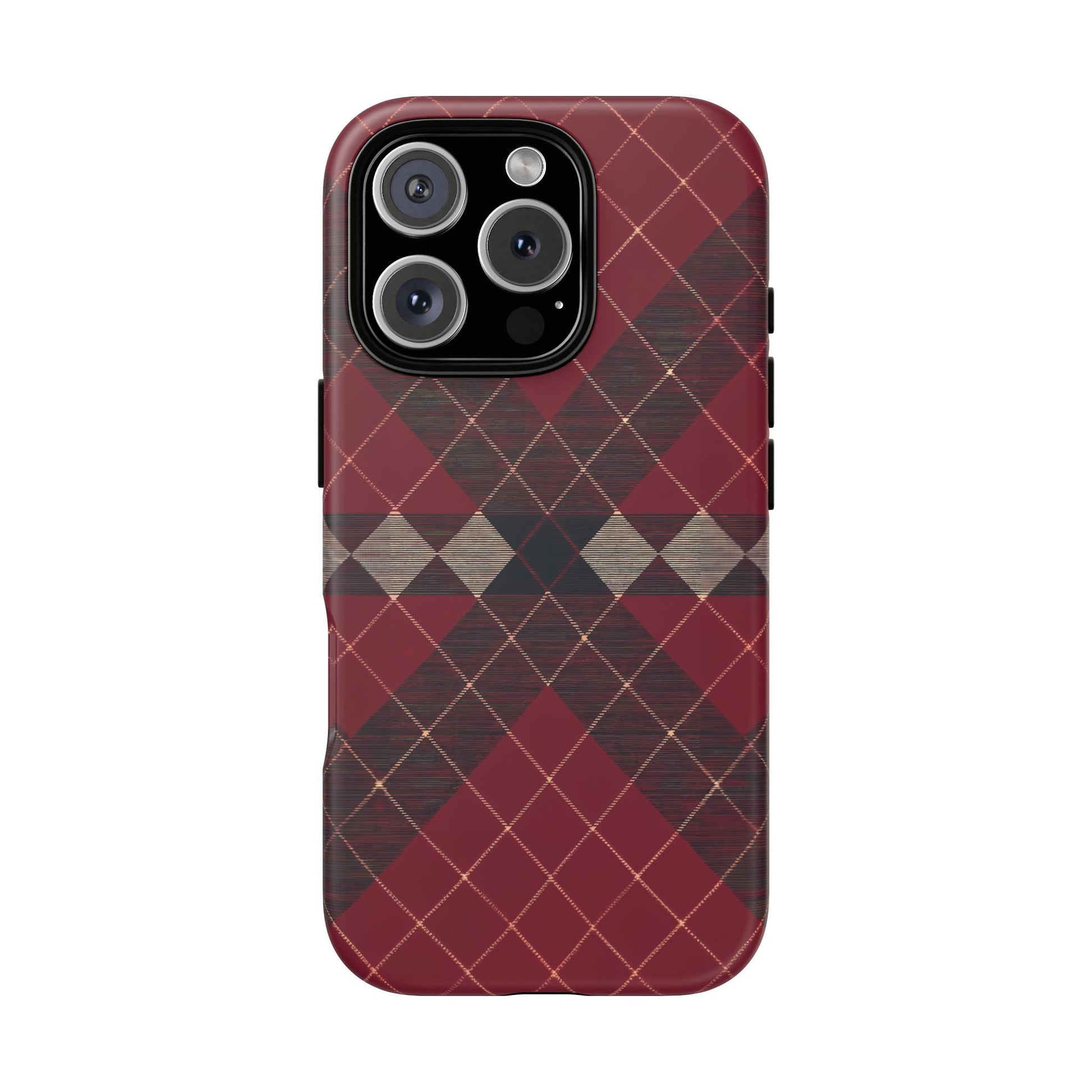 iphone case Rustic Tartan Elegance iPhone 16 Pro