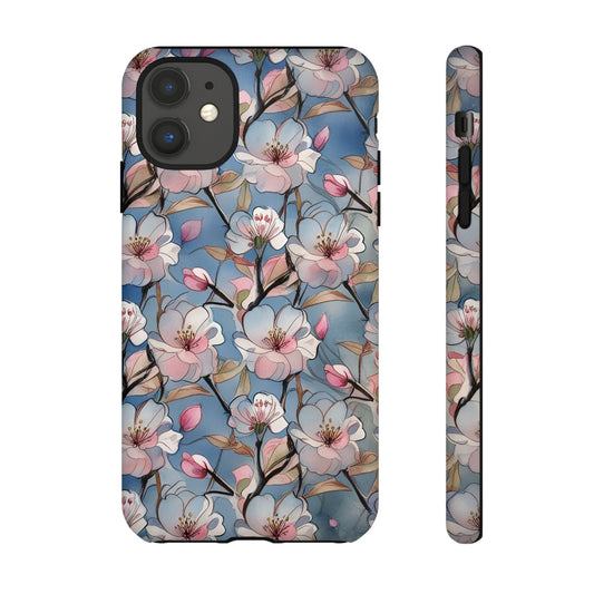iphone case Sakura Blue Blossoms iPhone 11
