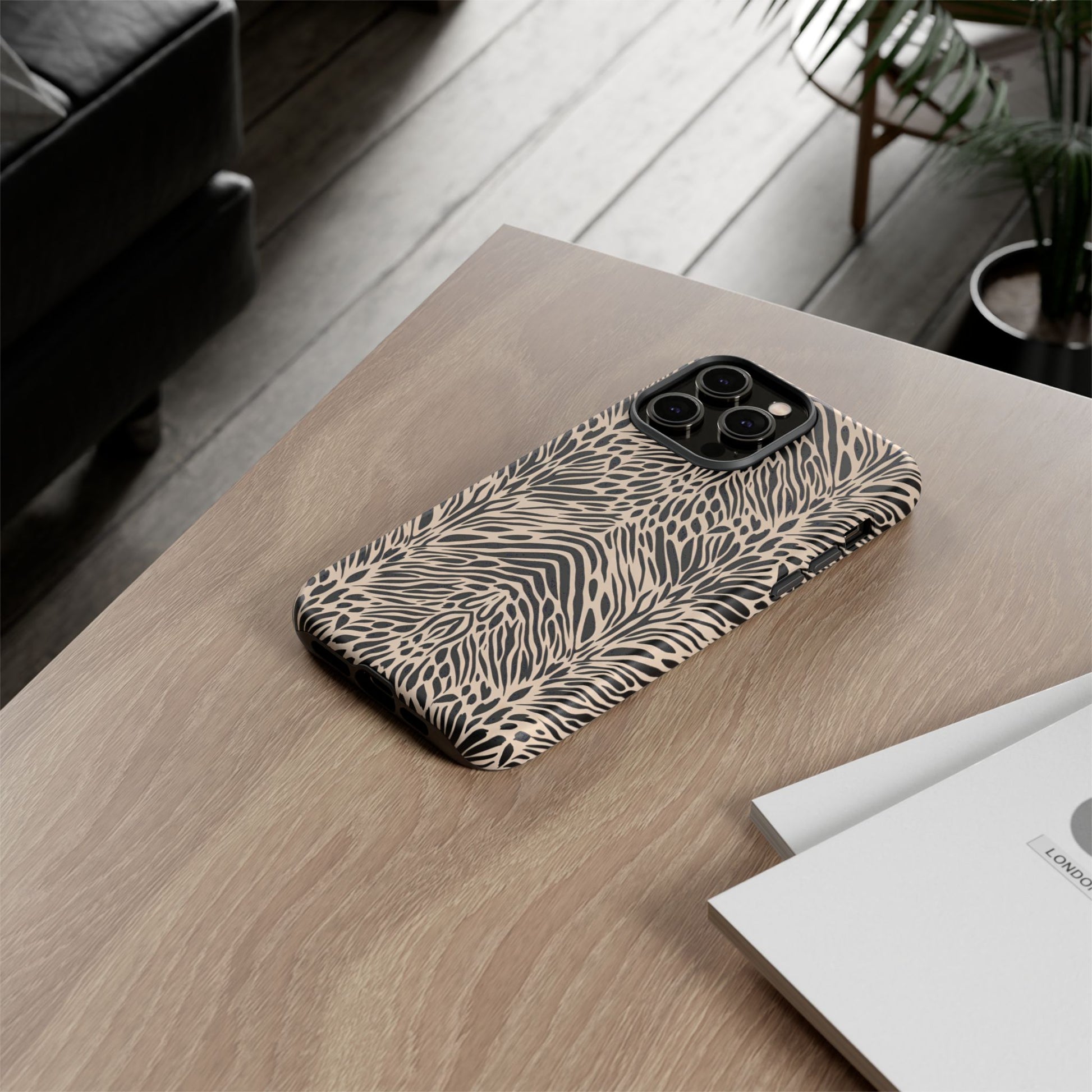 iphone case Savanna Zebra Luxe