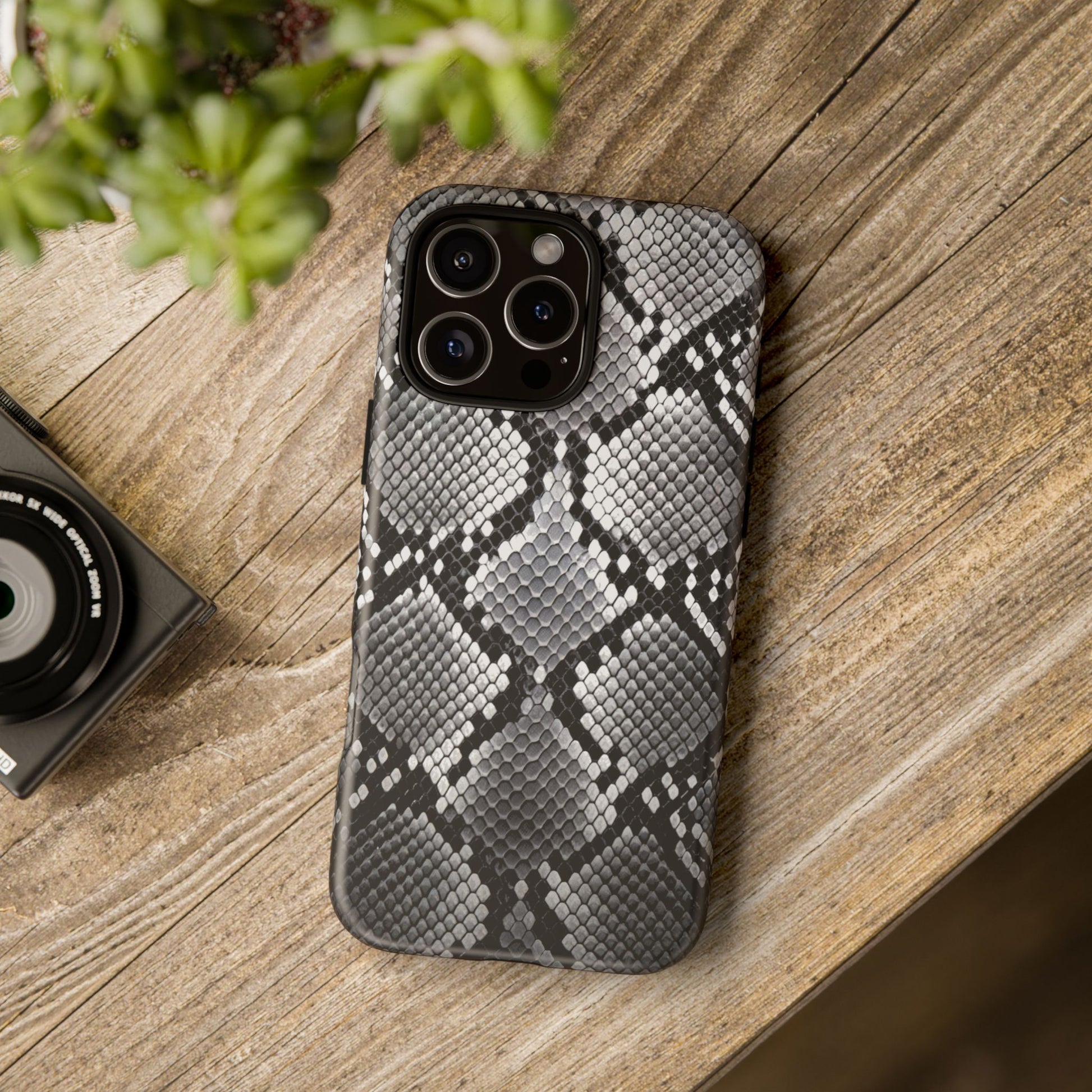 iphone case Silver Diamond Snake