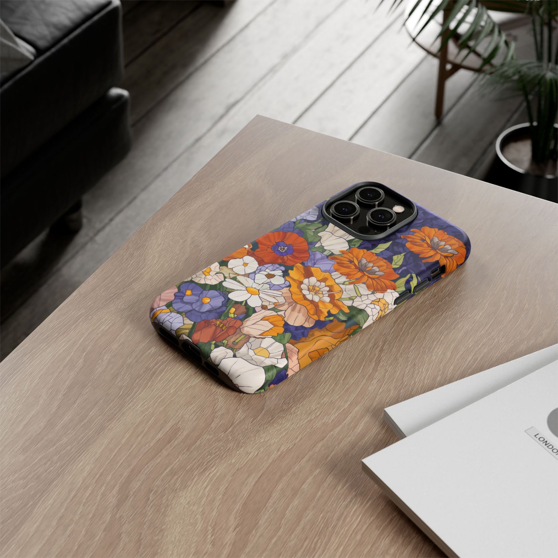 iphone case Stained Glass Garden
