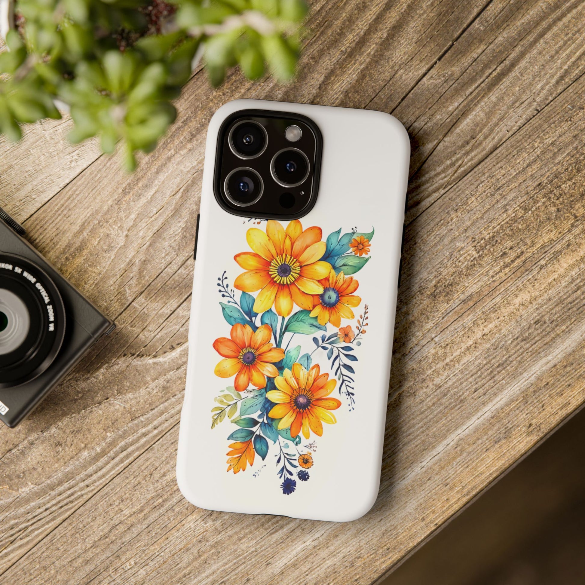 iphone case Sunshine Watercolor Cascade