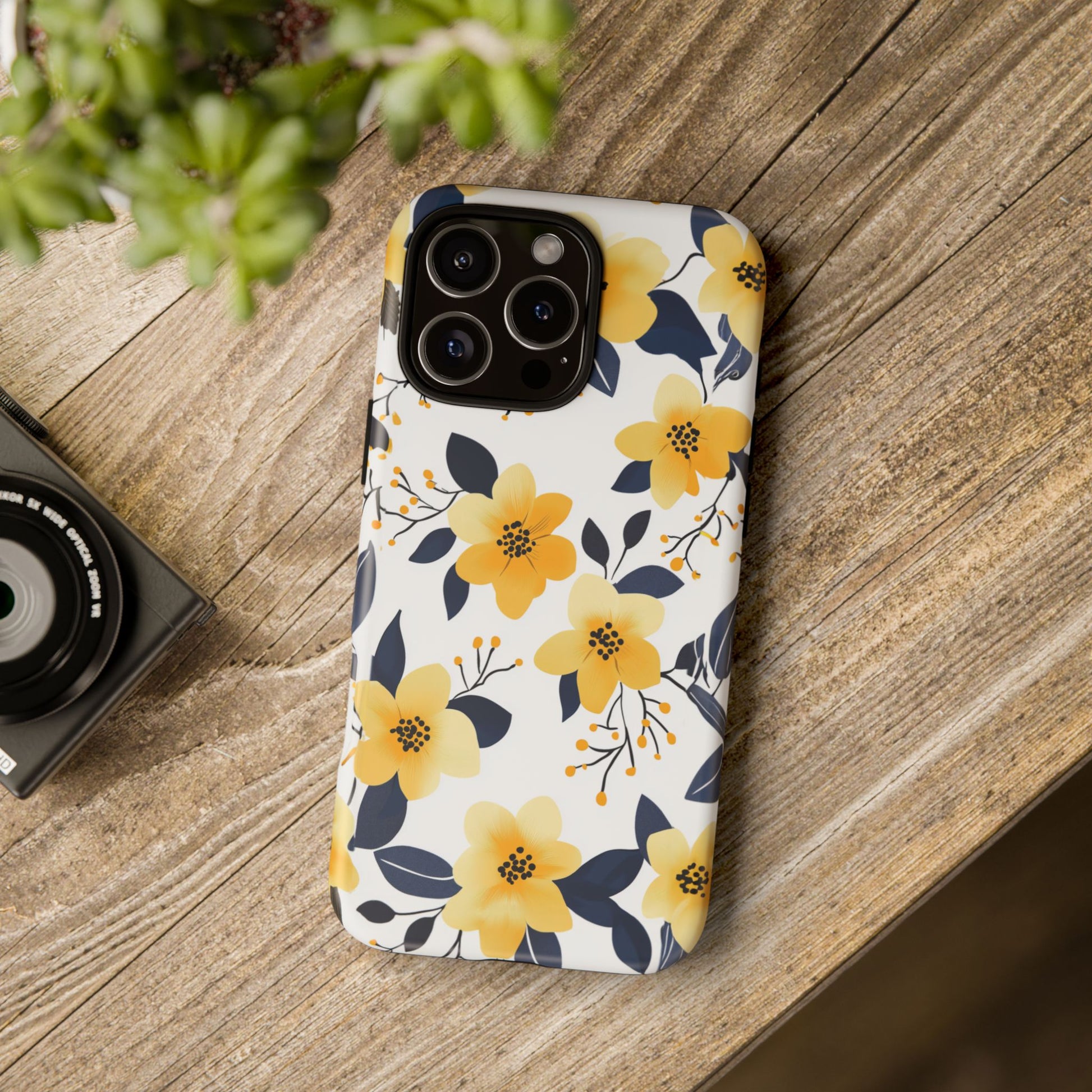 iphone case Sunshine Watercolor Garden