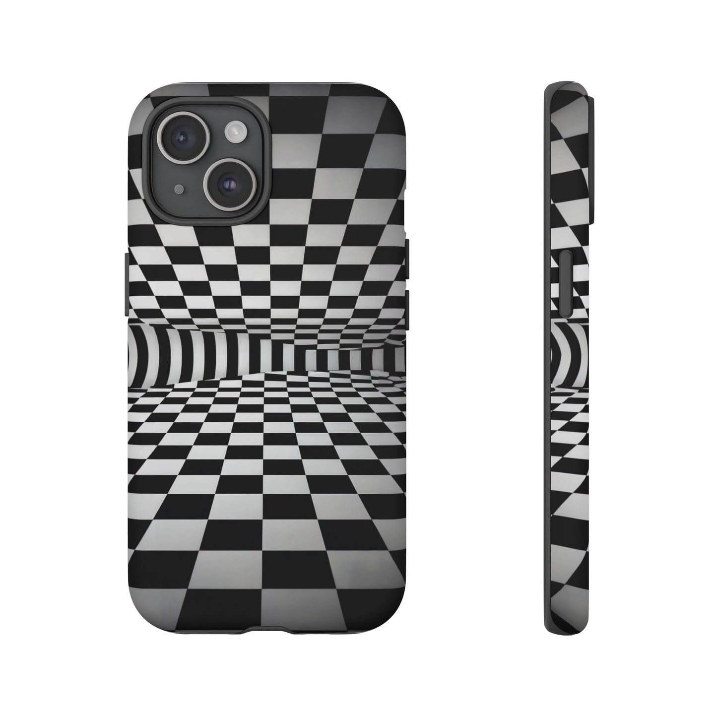 iphone case Surreal Checkered Horizon iPhone 15