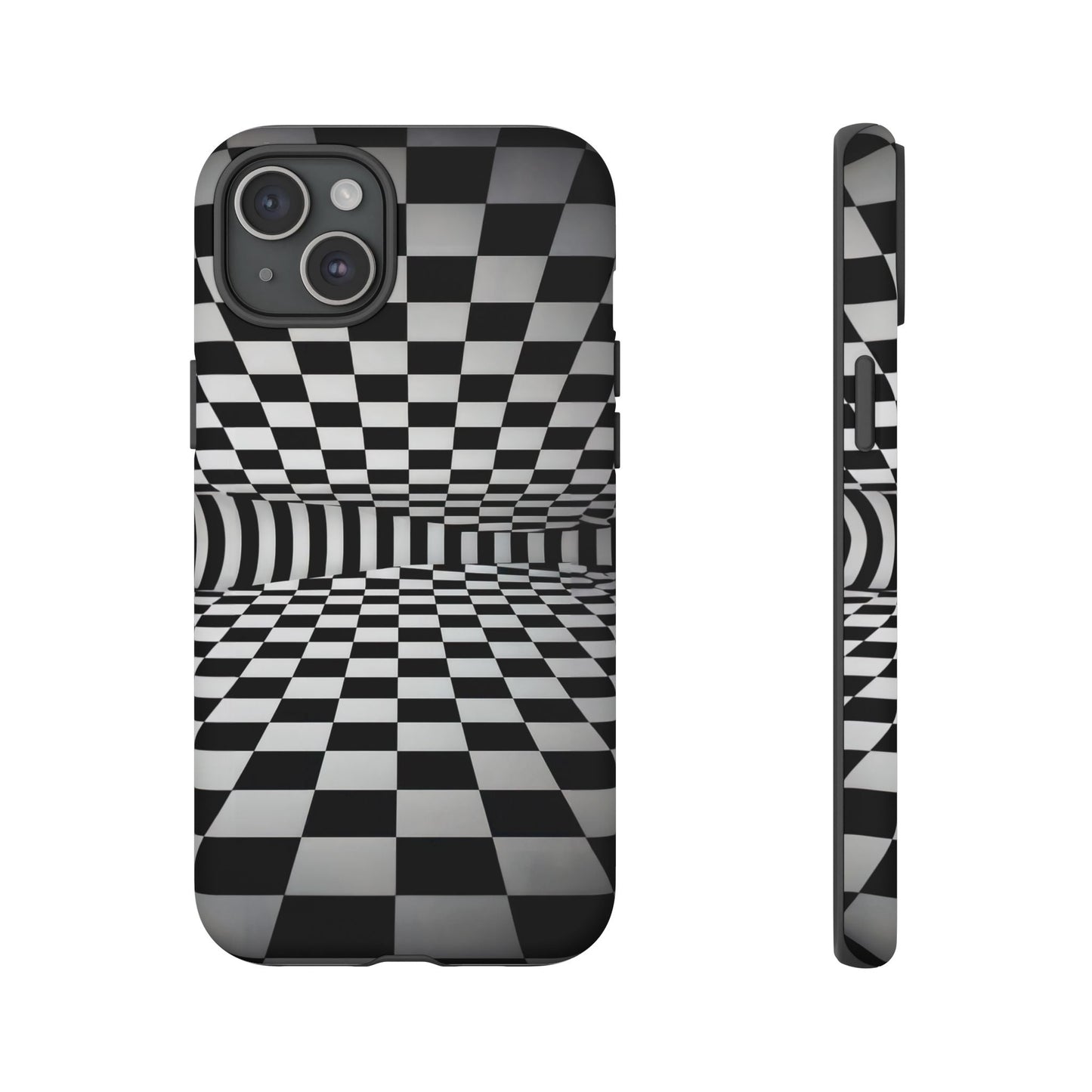 iphone case Surreal Checkered Horizon iPhone 15 Plus