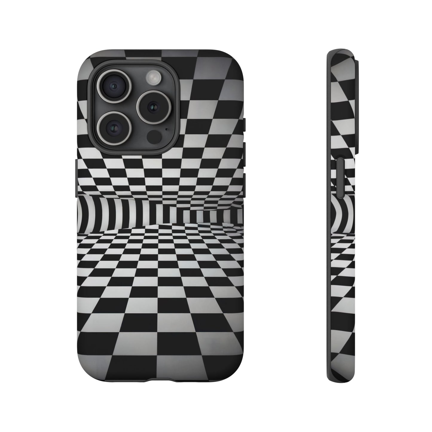 iphone case Surreal Checkered Horizon iPhone 15 Pro