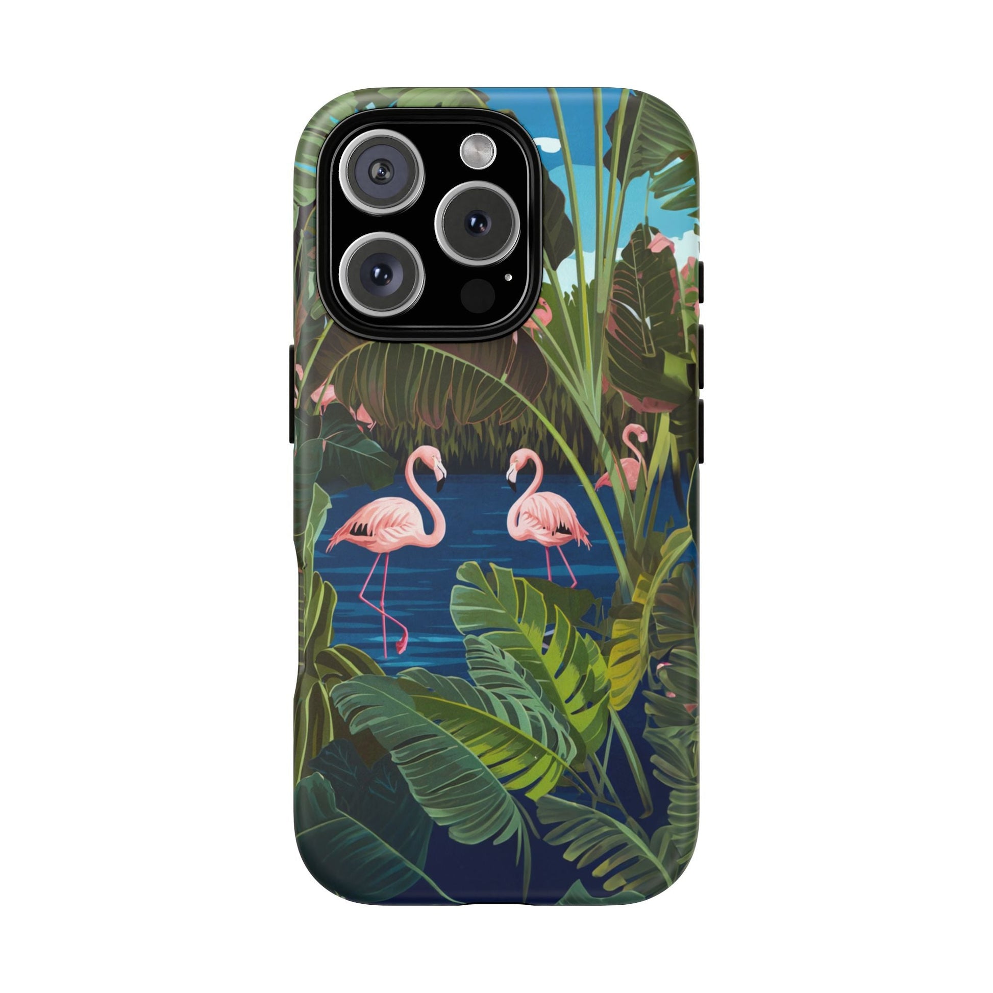 iphone case Tropical Flamingo Lagoon iPhone 16 Pro