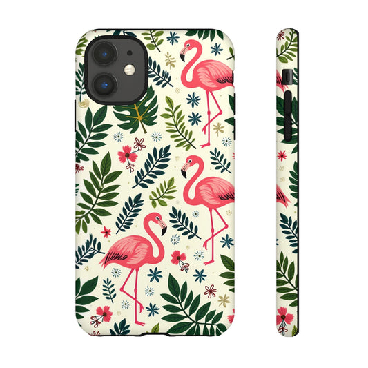 iphone case Tropical Flamingo Pattern iPhone 11