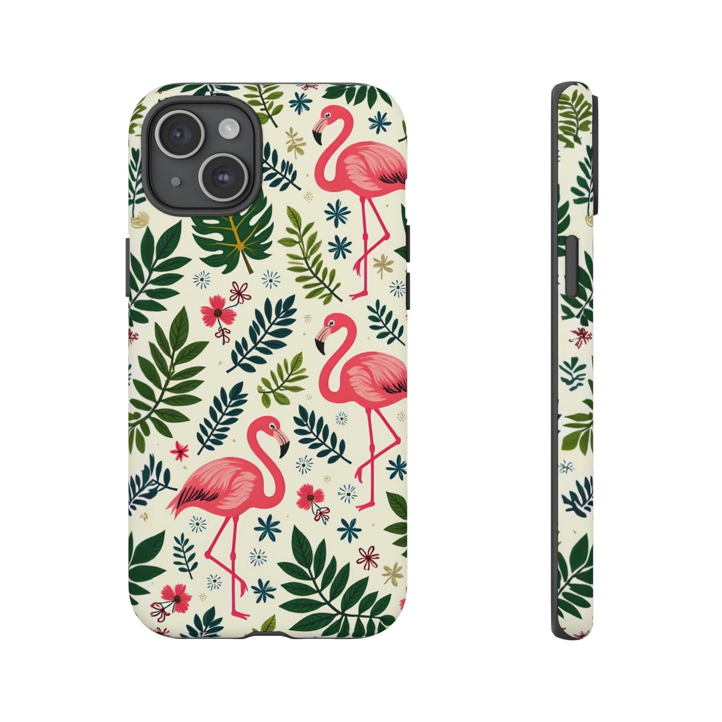 iphone case Tropical Flamingo Pattern iPhone 15 Plus