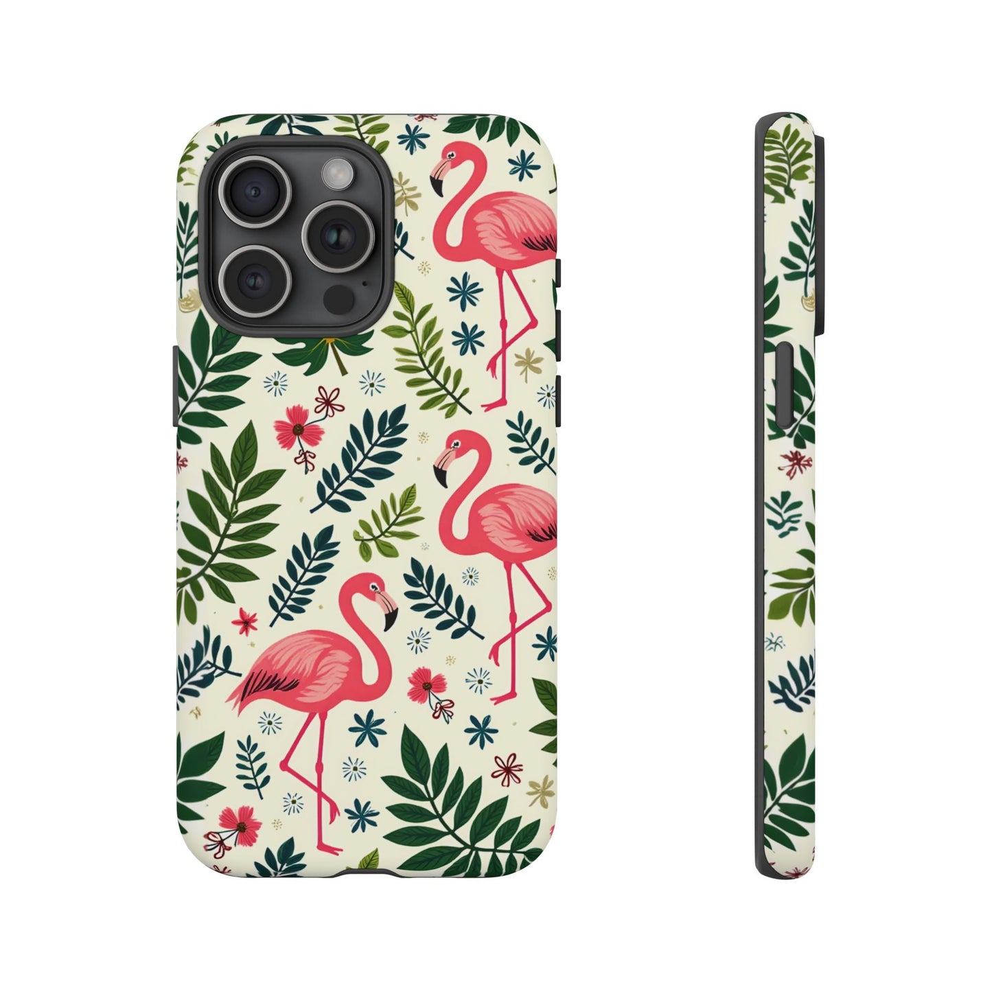 iphone case Tropical Flamingo Pattern iPhone 15 Pro Max