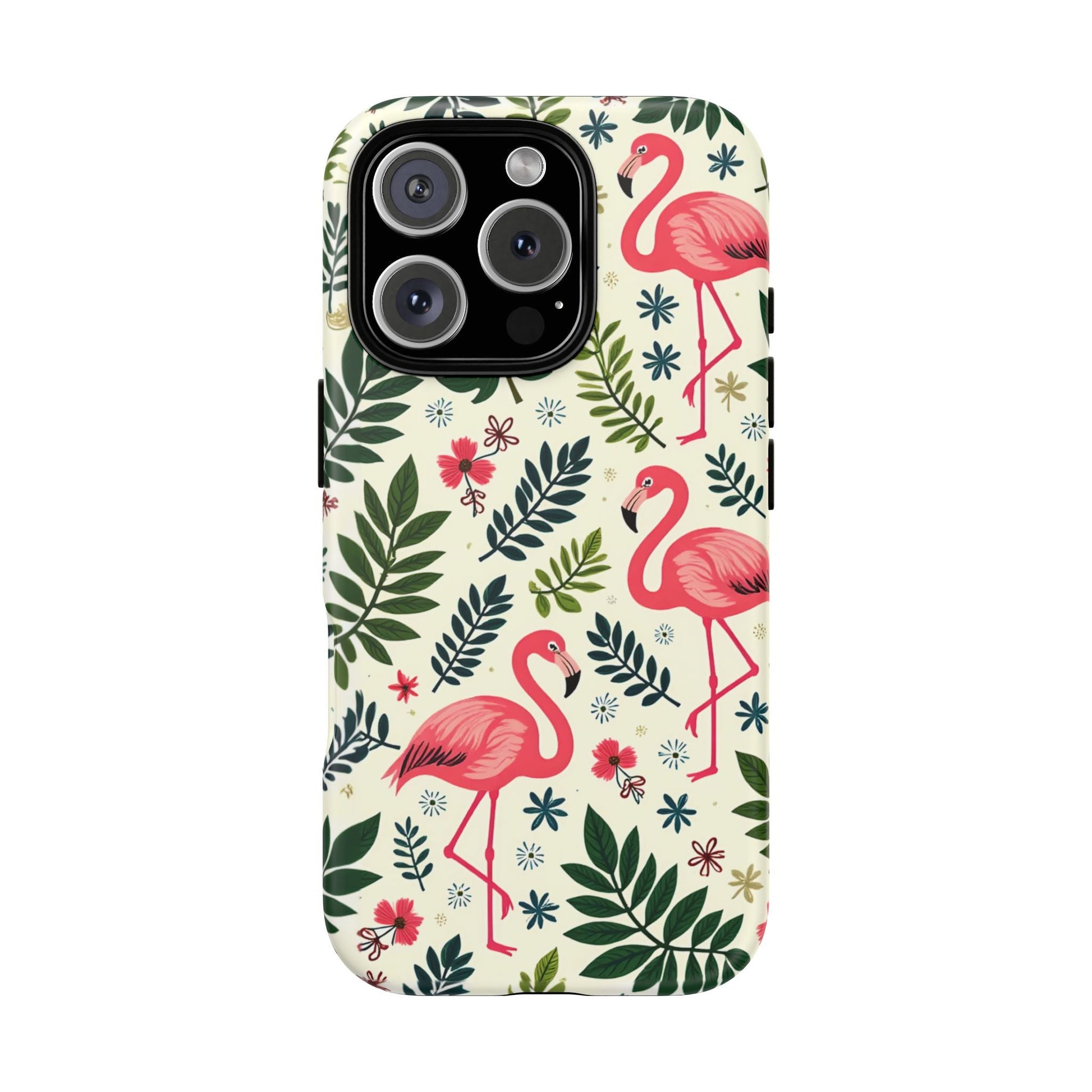 iphone case Tropical Flamingo Pattern iPhone 16 Pro