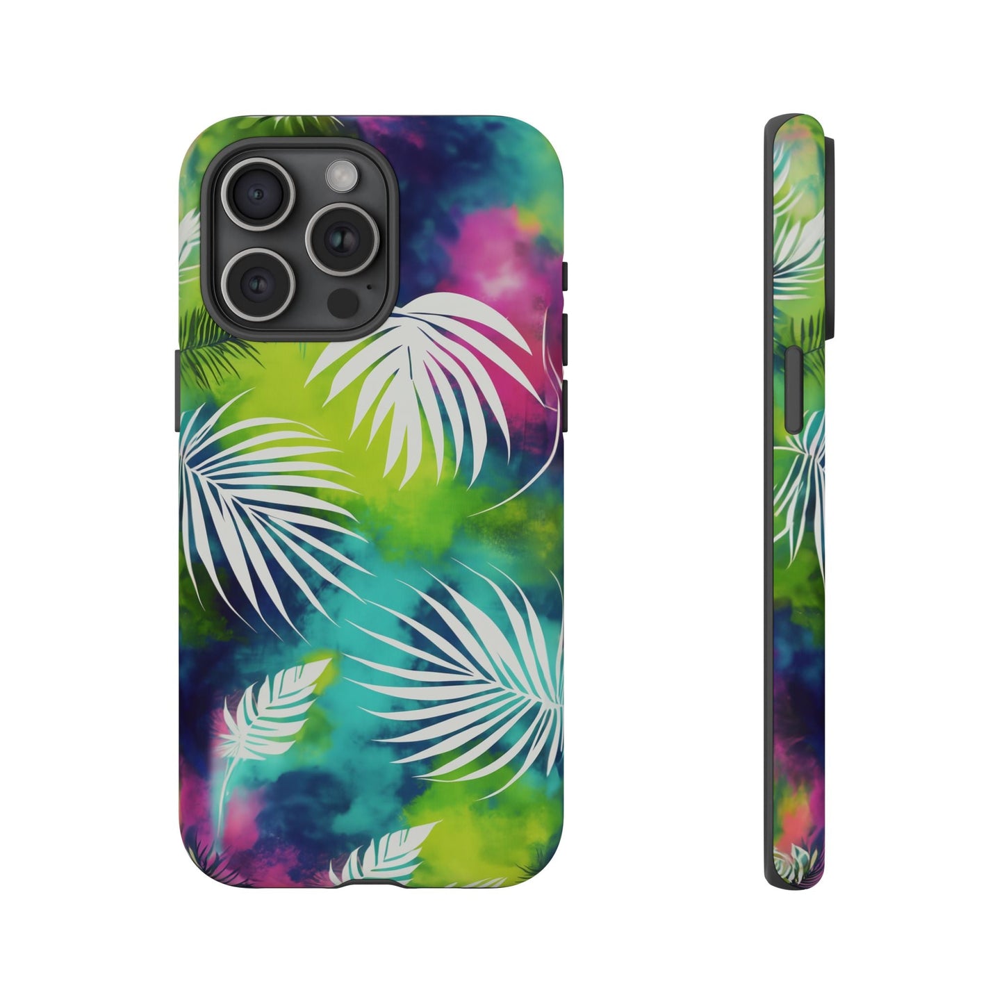 iphone case Tropical Tie-Dye Palms iPhone 15 Pro Max