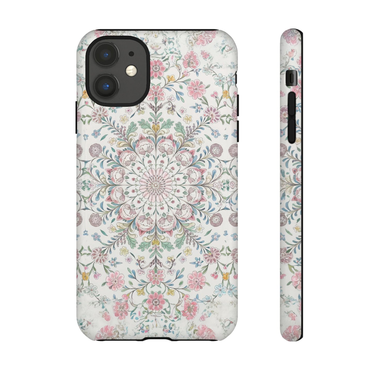 iphone case Vintage Floral Mandala iPhone 11
