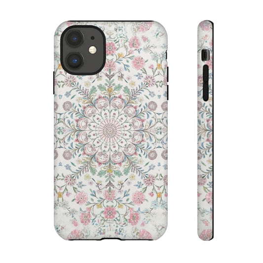 iphone case Vintage Floral Mandala iPhone 11