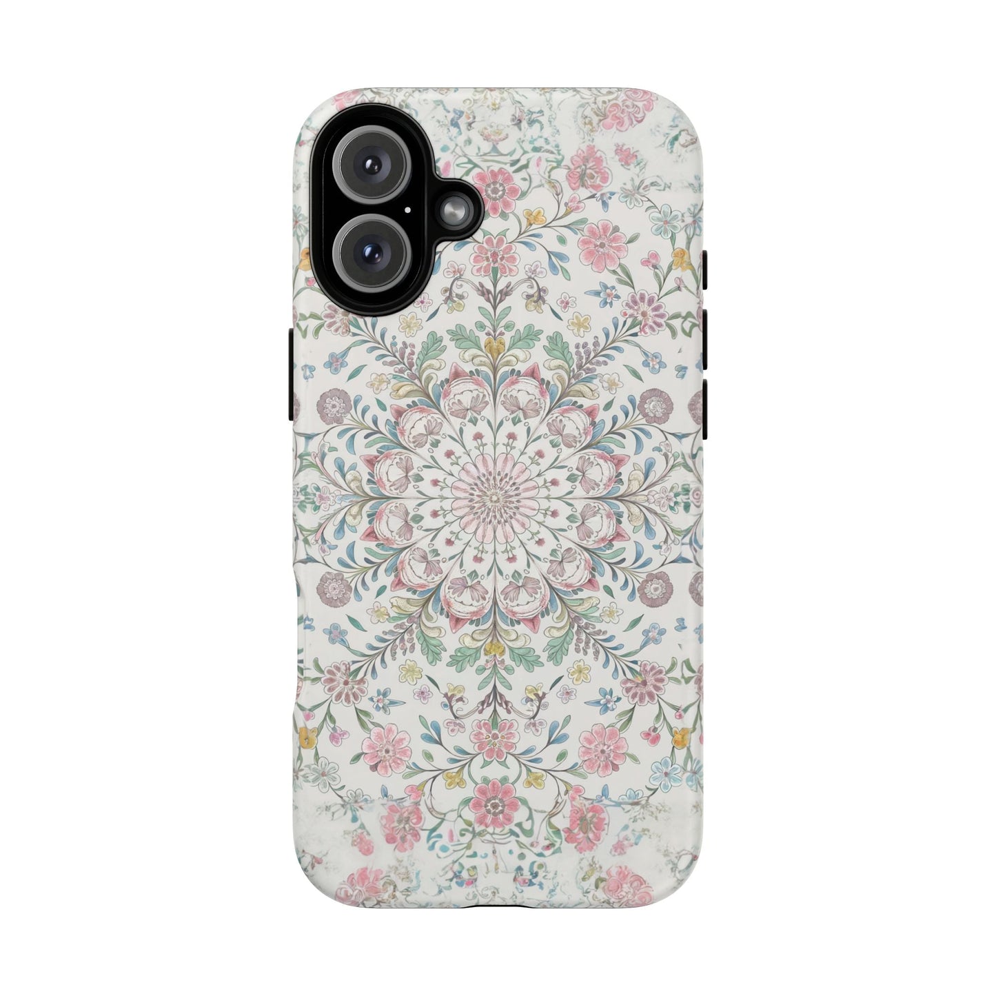iphone case Vintage Floral Mandala iPhone 16 Plus