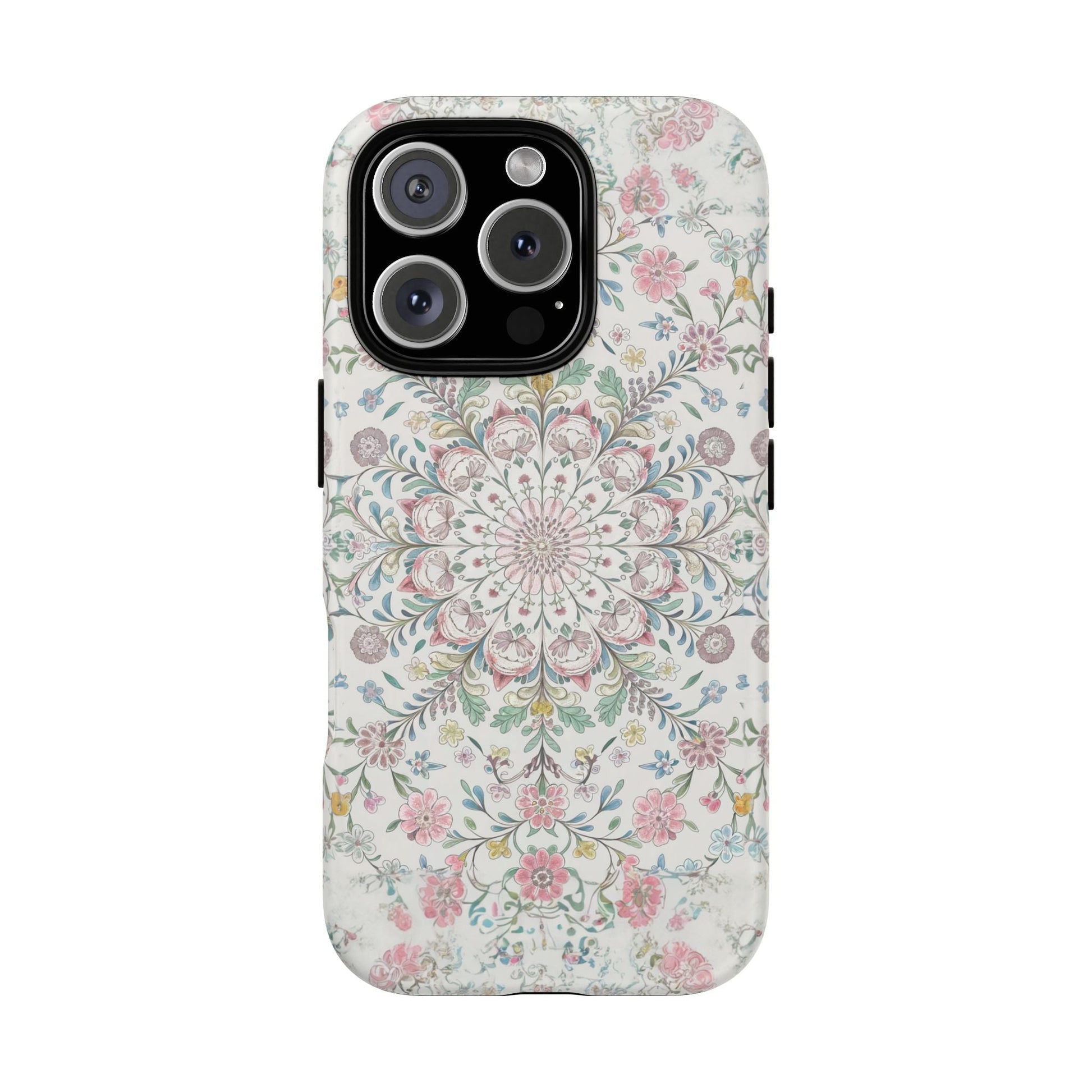 iphone case Vintage Floral Mandala iPhone 16 Pro