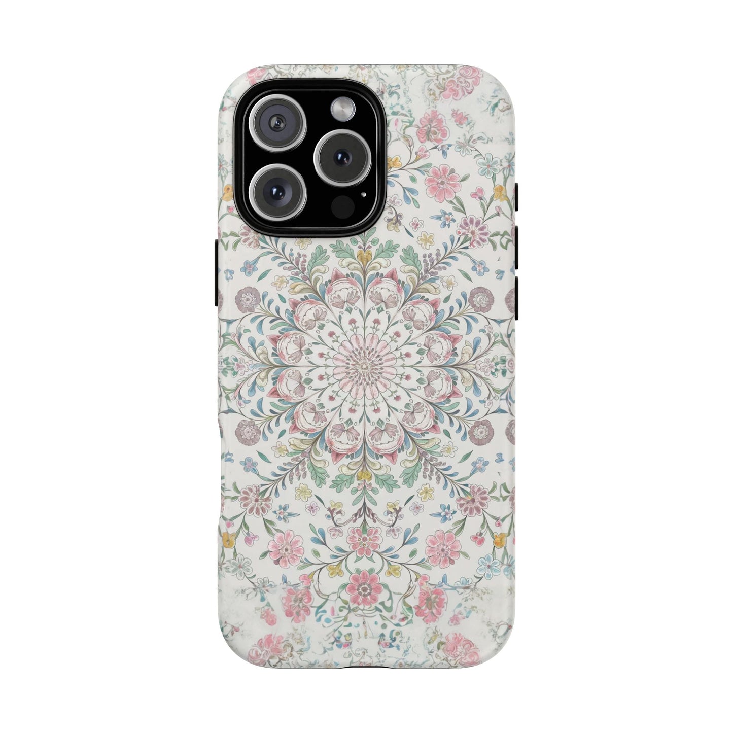 iphone case Vintage Floral Mandala iPhone 16 Pro Max