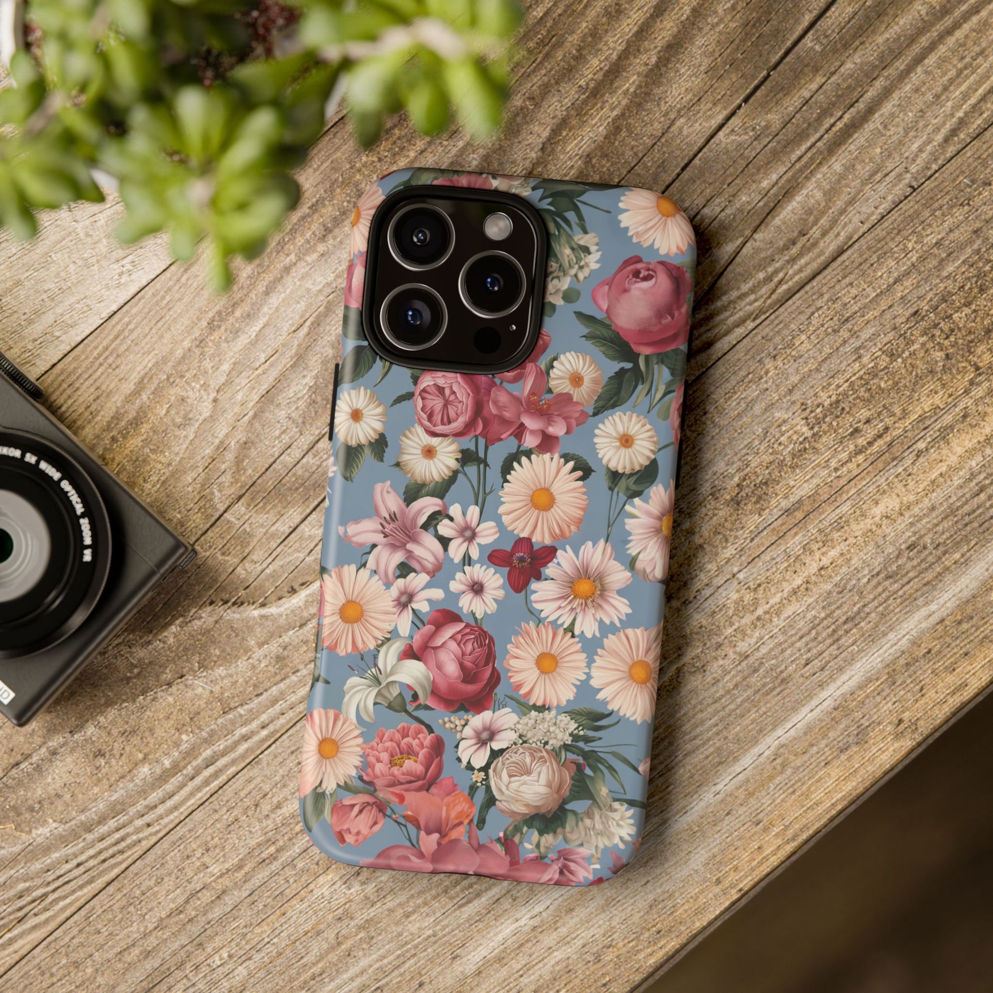 iphone case Vintage Peony Paradise