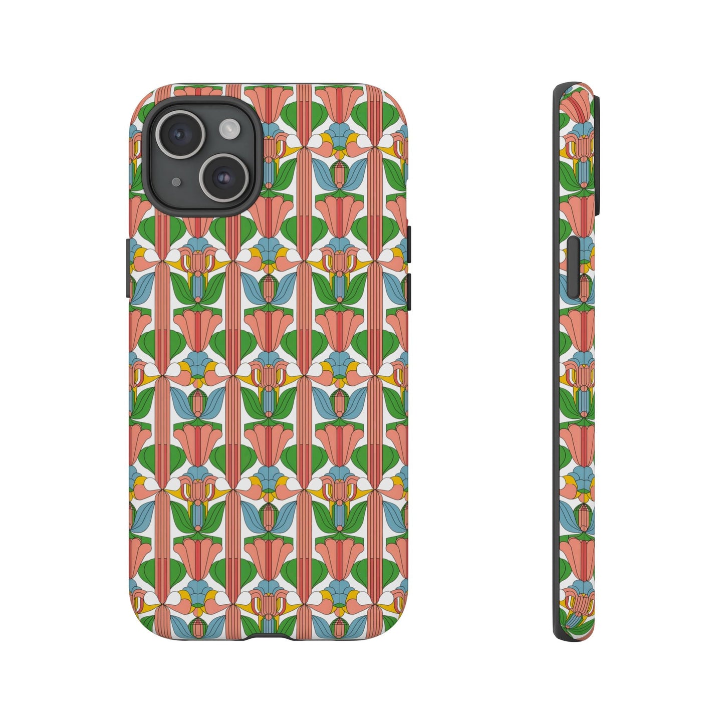 iphone case Vintage Petal Mosaic iPhone 15 Plus
