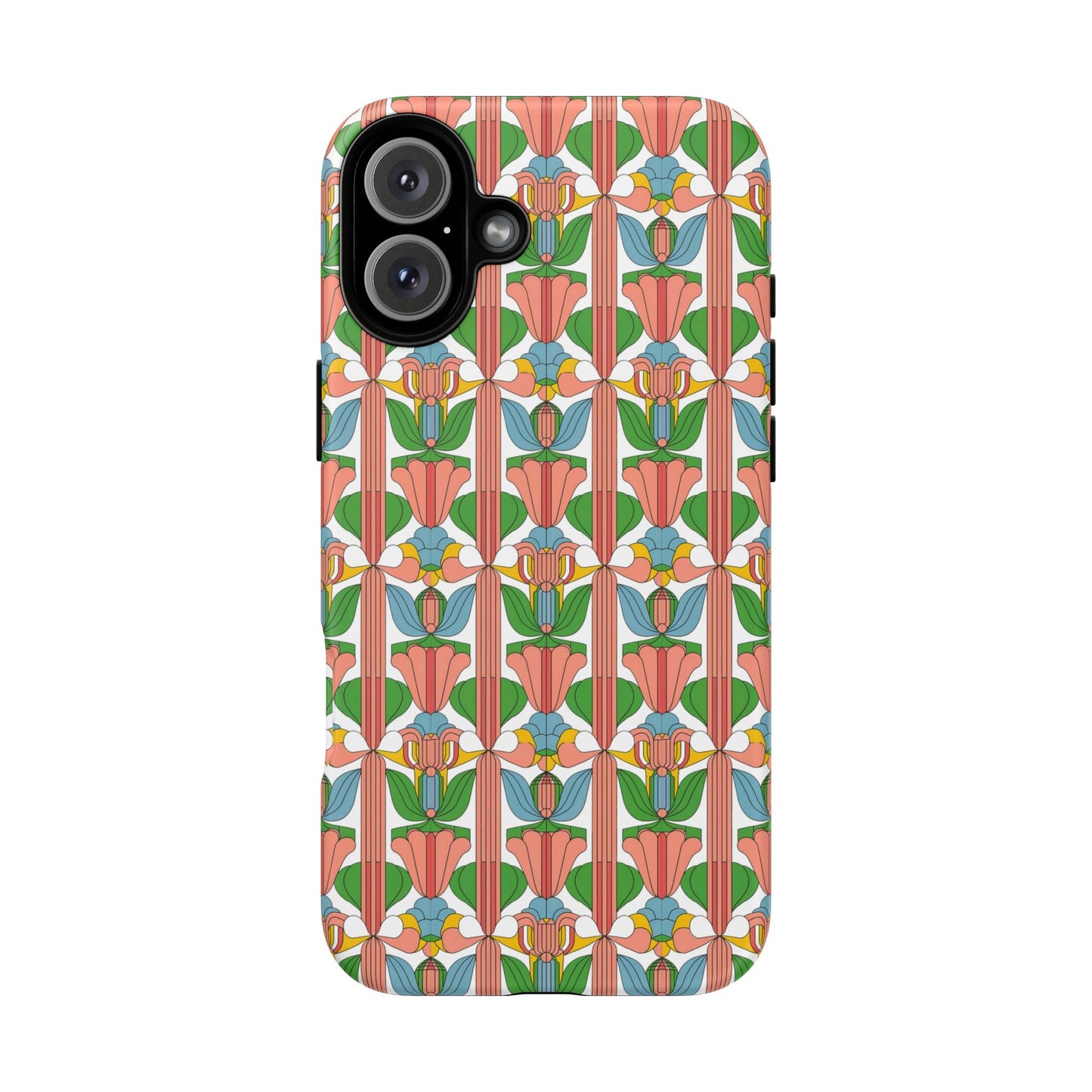 iphone case Vintage Petal Mosaic iPhone 16 Plus
