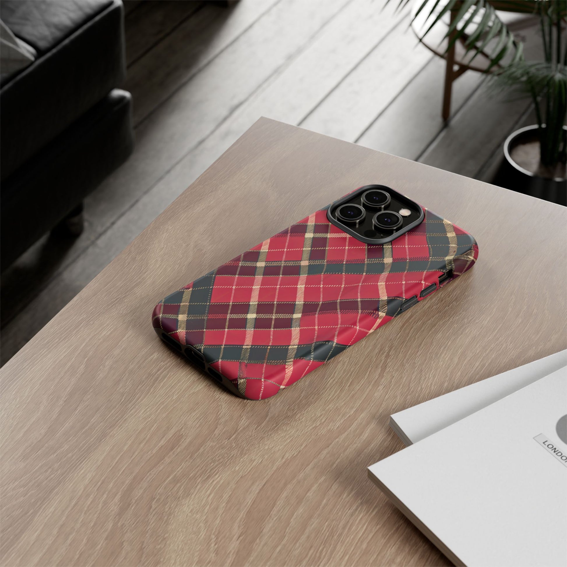 iphone case Vintage Plaid Blanket