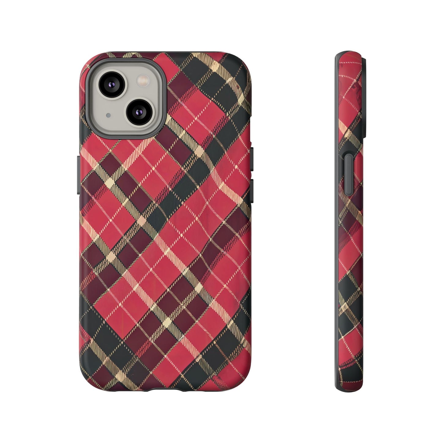 iphone case Vintage Plaid Blanket iPhone 14