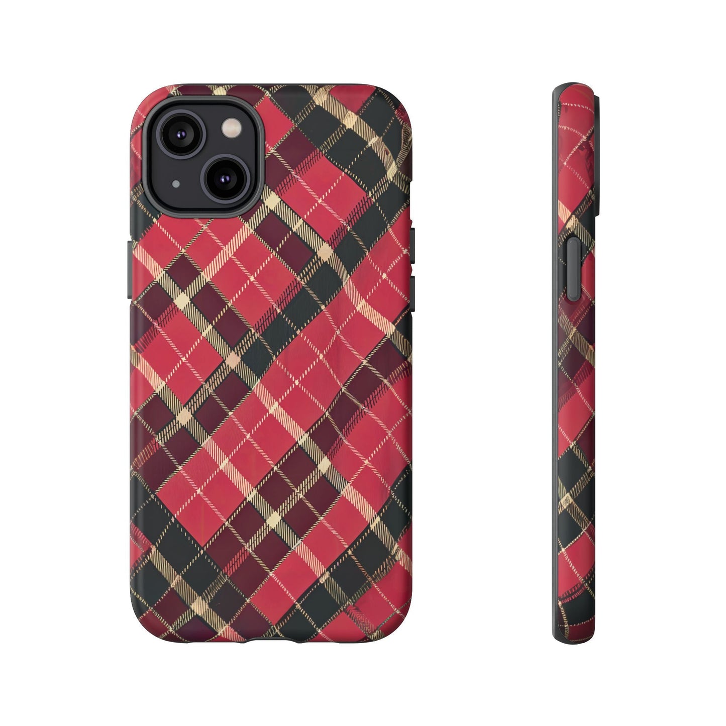 iphone case Vintage Plaid Blanket iPhone 14 Plus