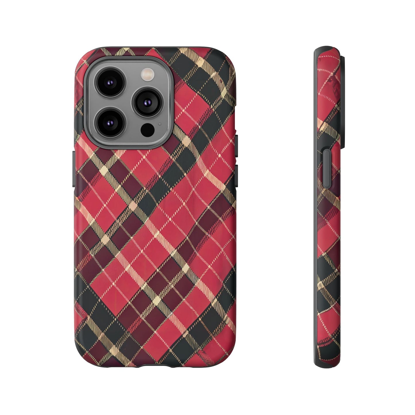 iphone case Vintage Plaid Blanket iPhone 14 Pro