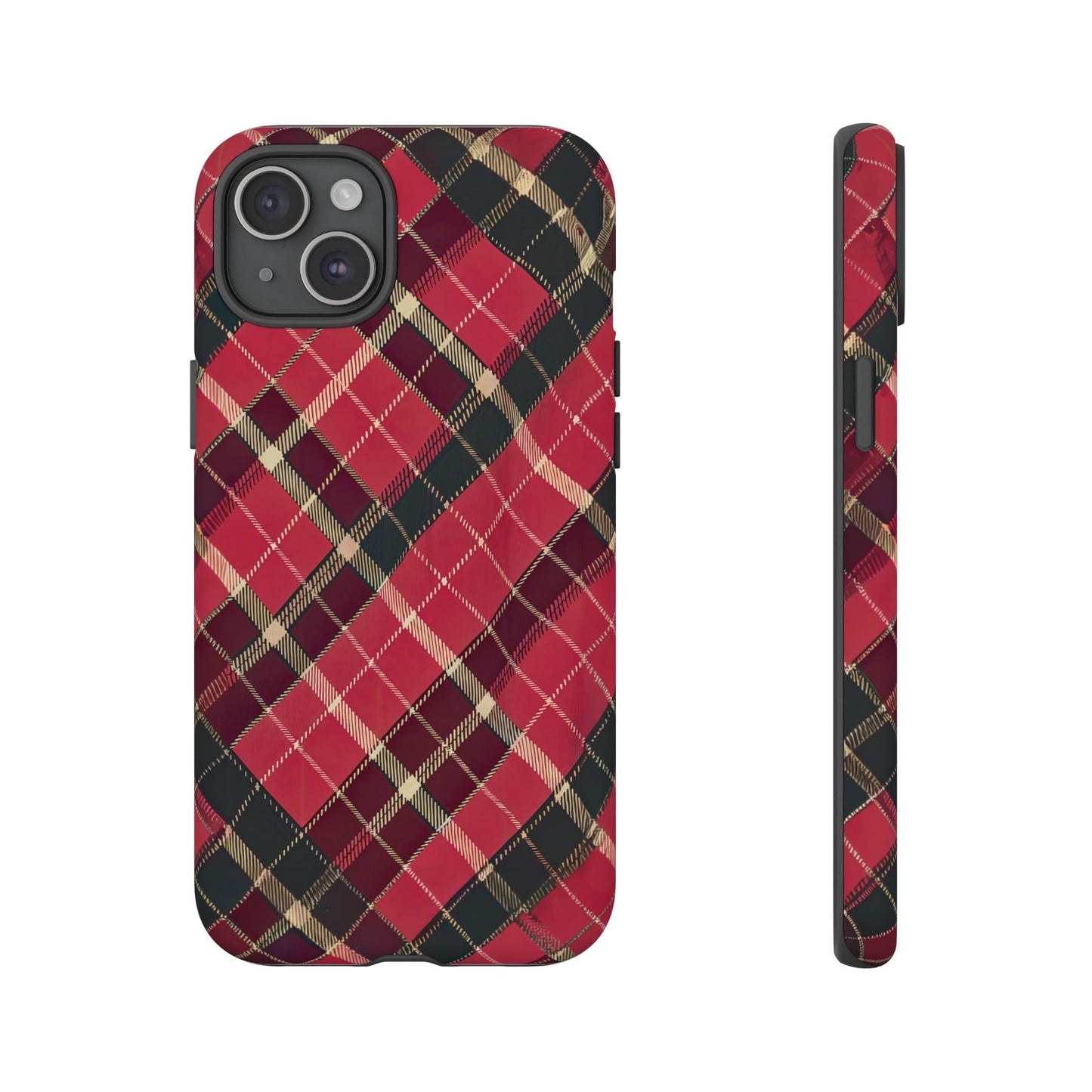 iphone case Vintage Plaid Blanket iPhone 15 Plus