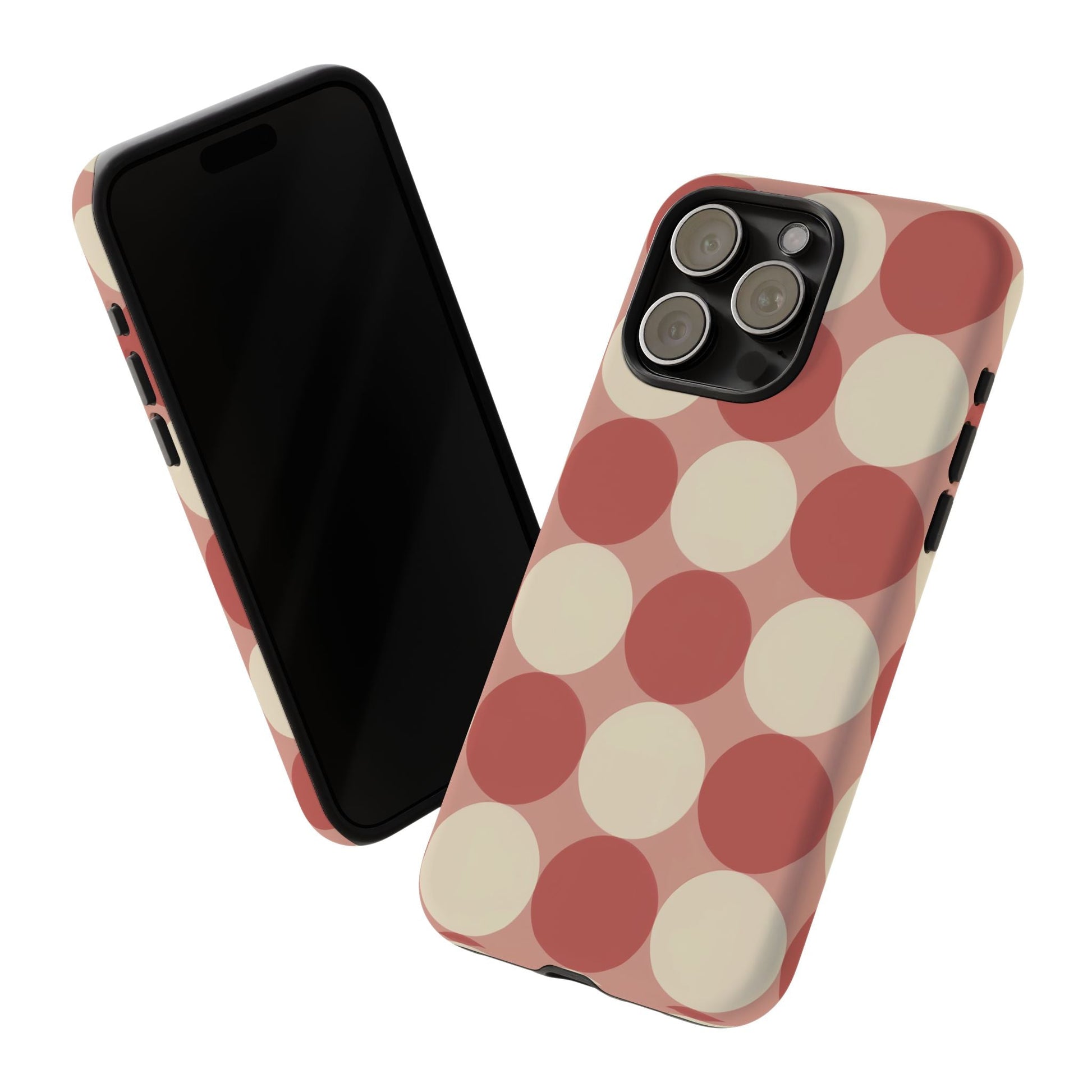 iphone case Vintage Rose Polka Dot