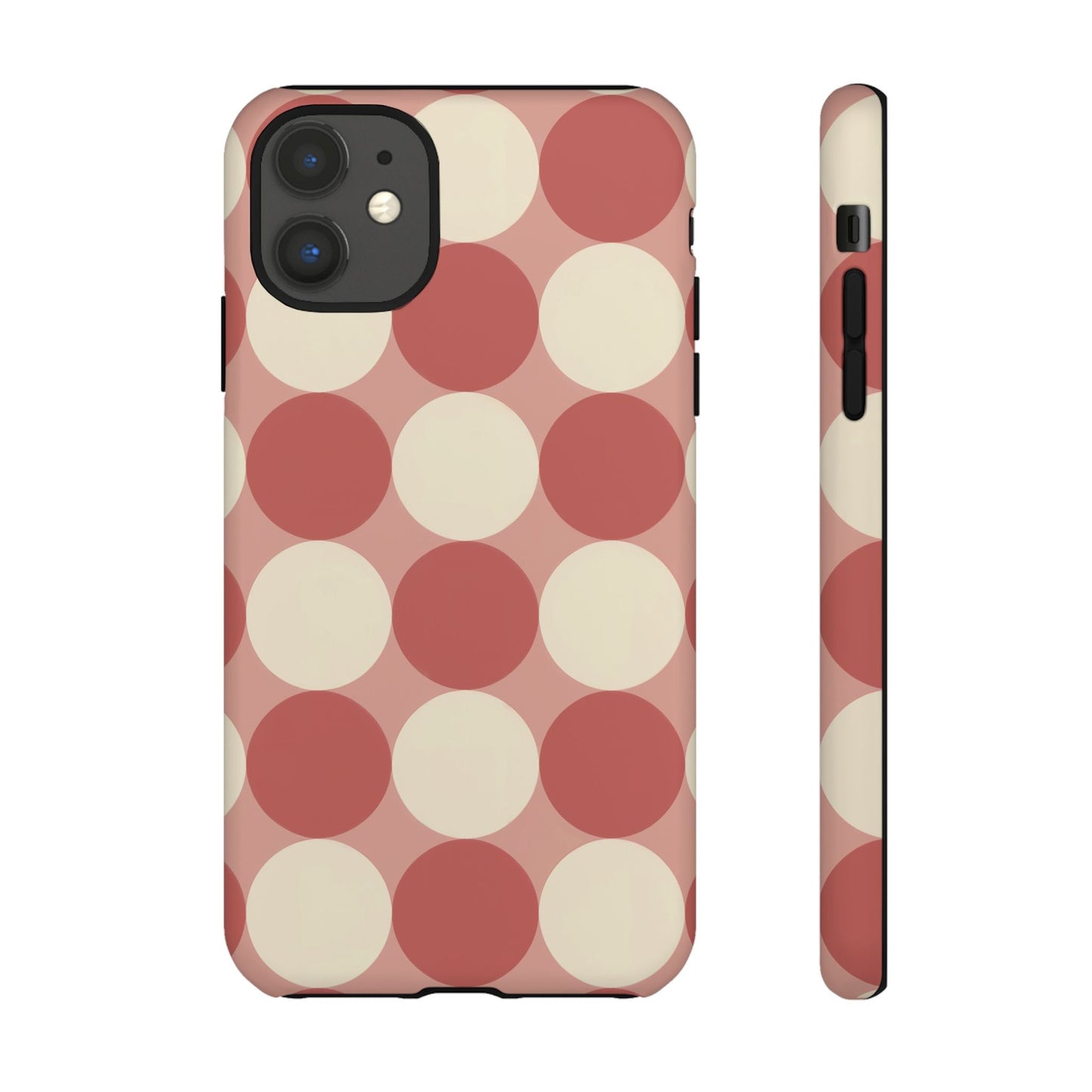 iphone case Vintage Rose Polka Dot iPhone 11