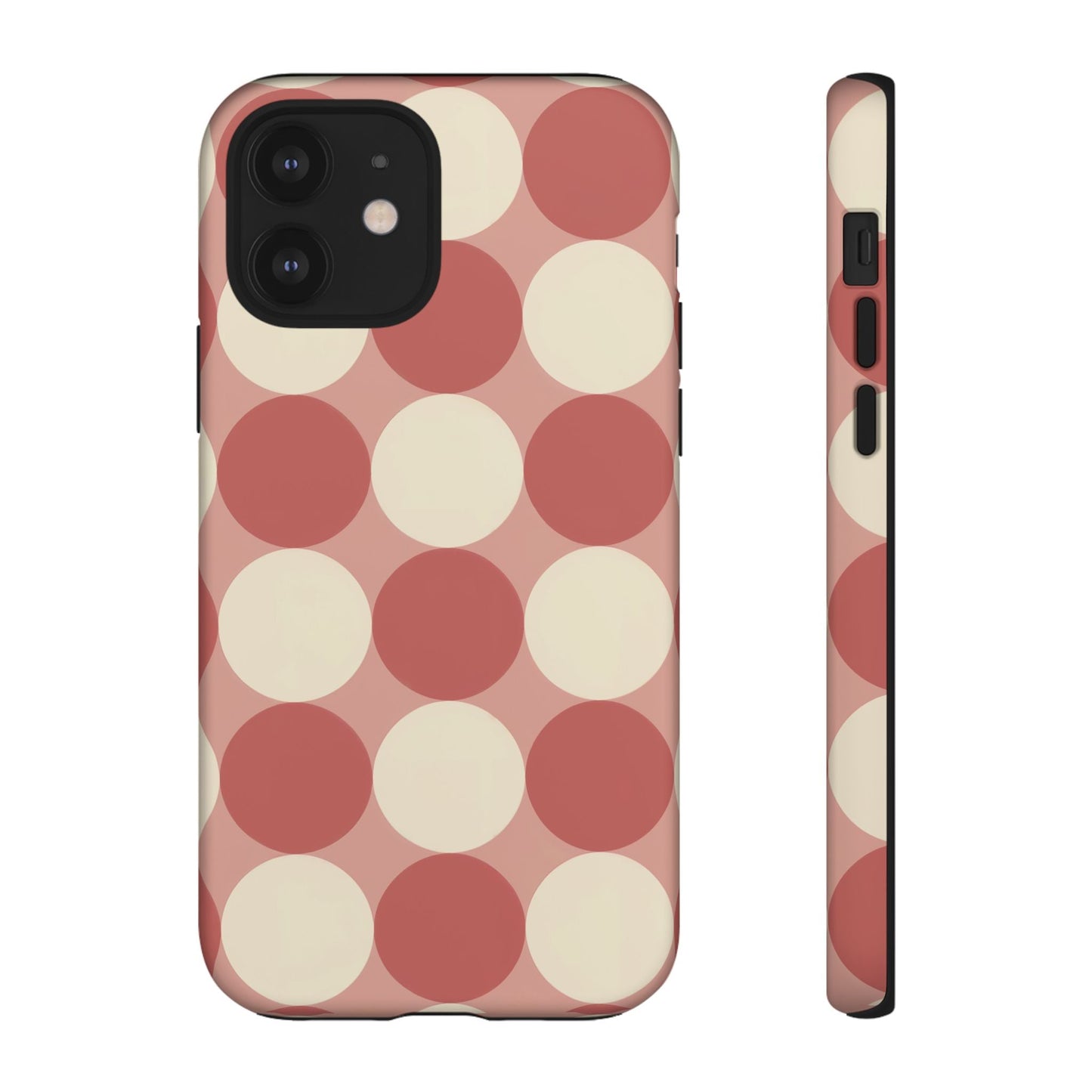 iphone case Vintage Rose Polka Dot iPhone 12