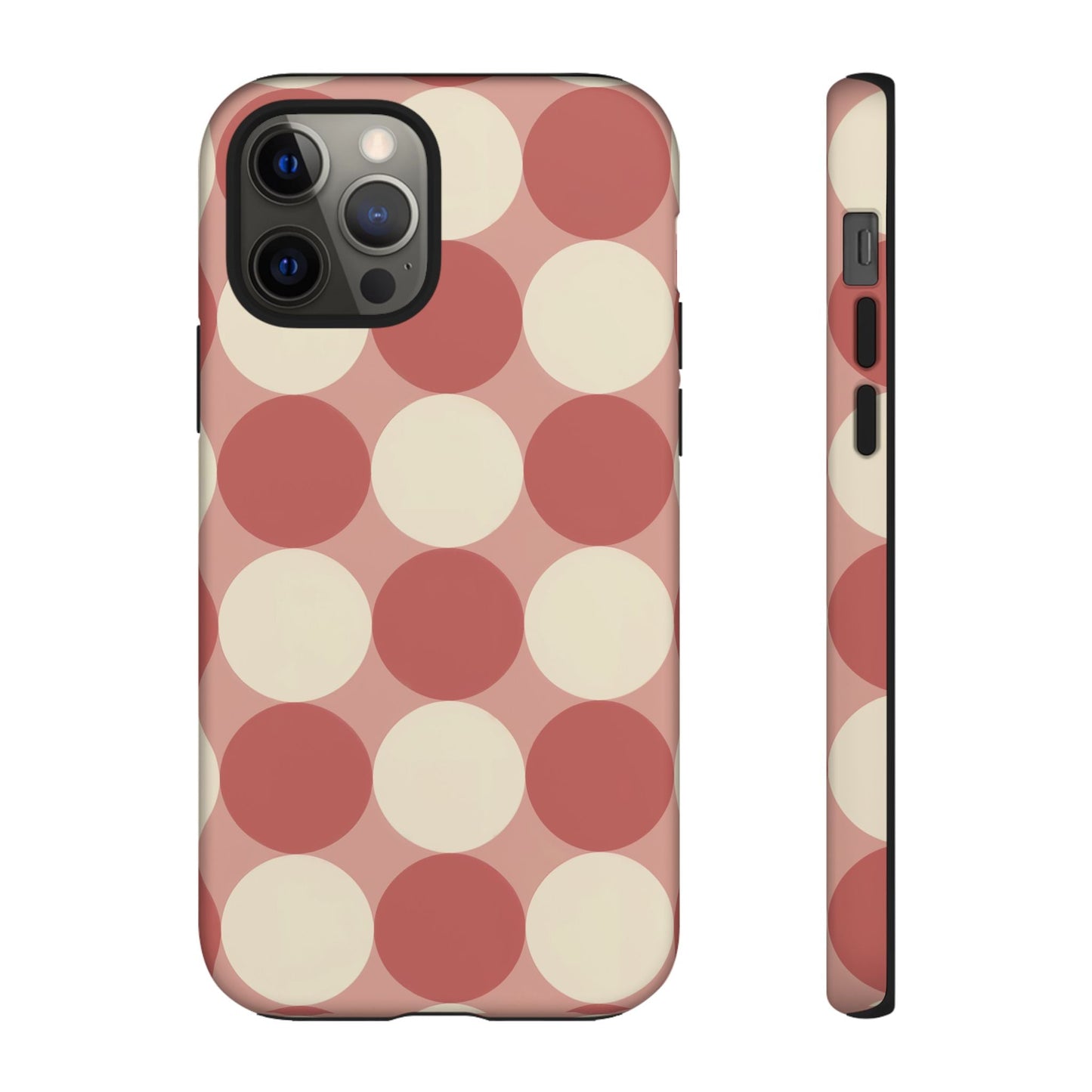 iphone case Vintage Rose Polka Dot iPhone 12 Pro