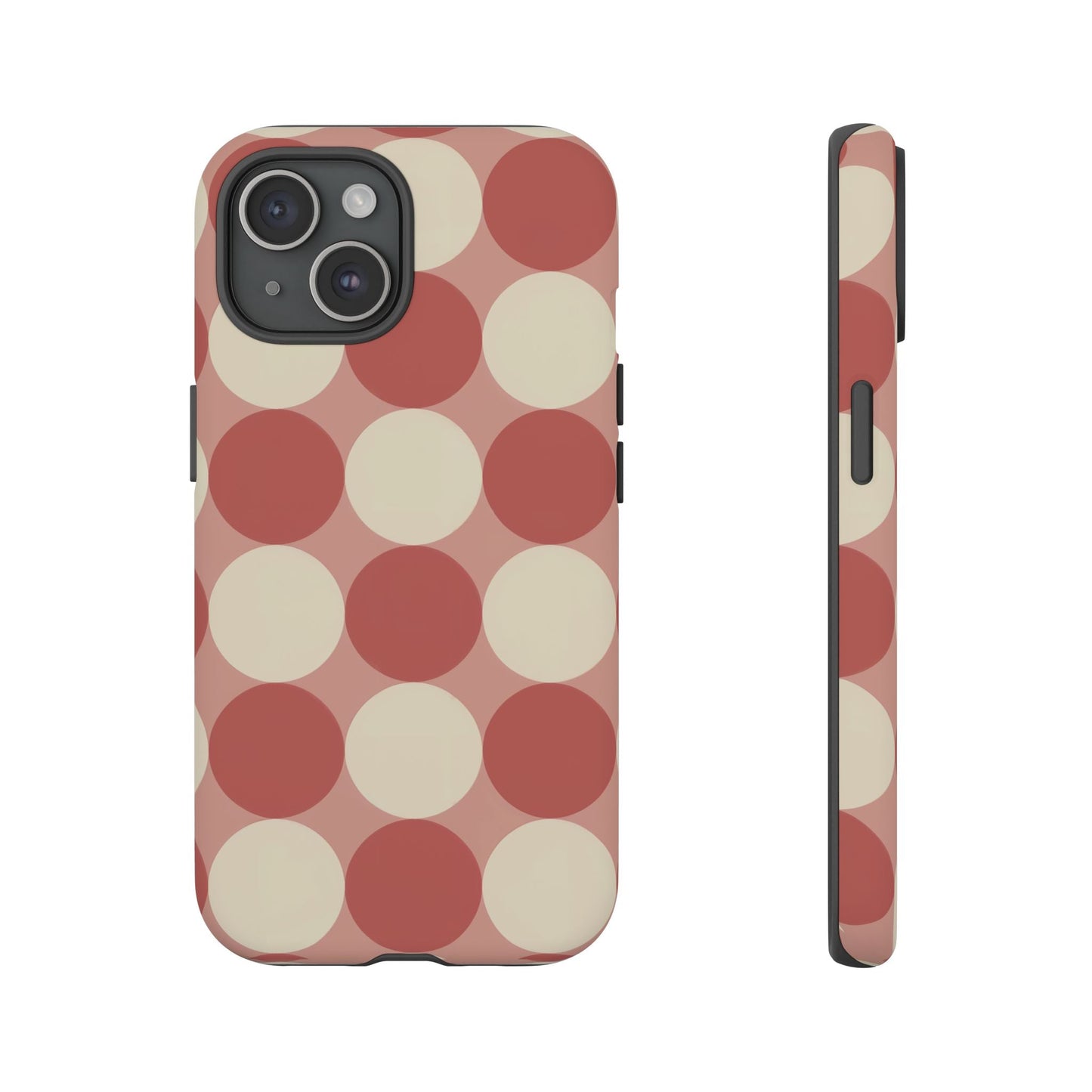 iphone case Vintage Rose Polka Dot iPhone 15