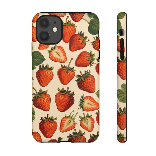 iphone case Vintage Strawberry Patch iPhone 11