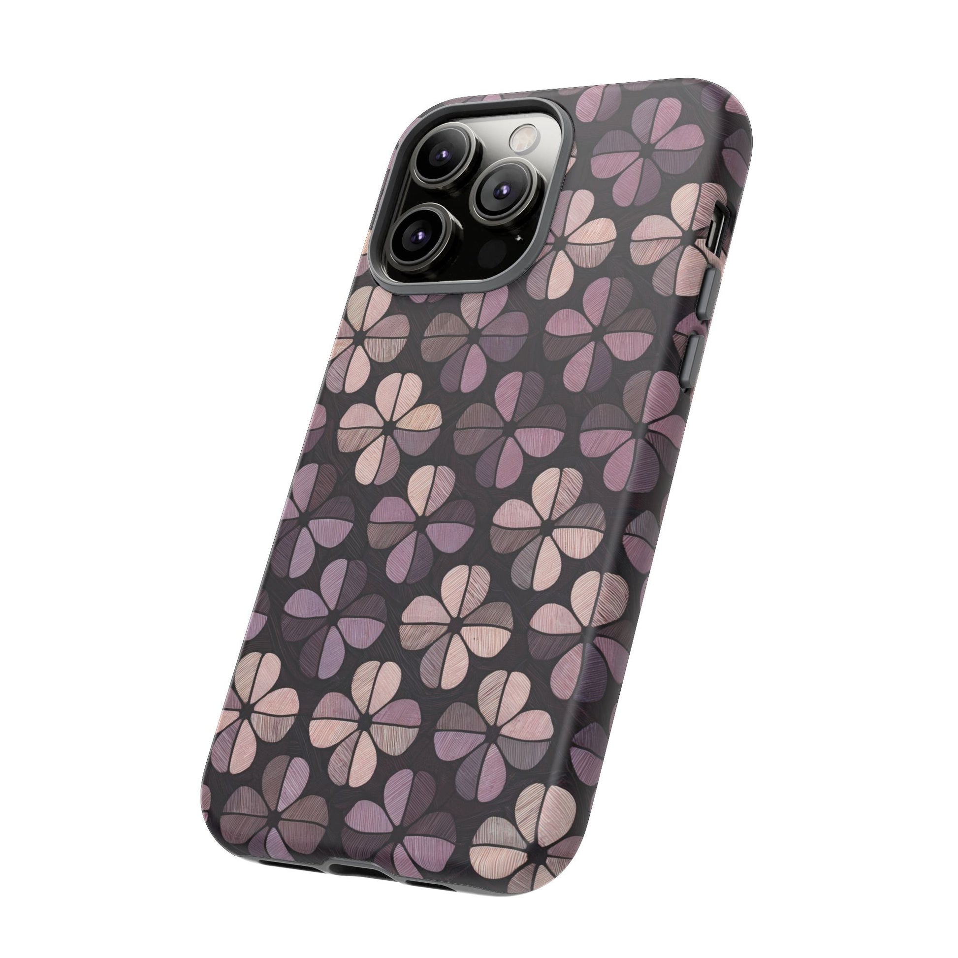 iphone case Violet Blossom Mosaic